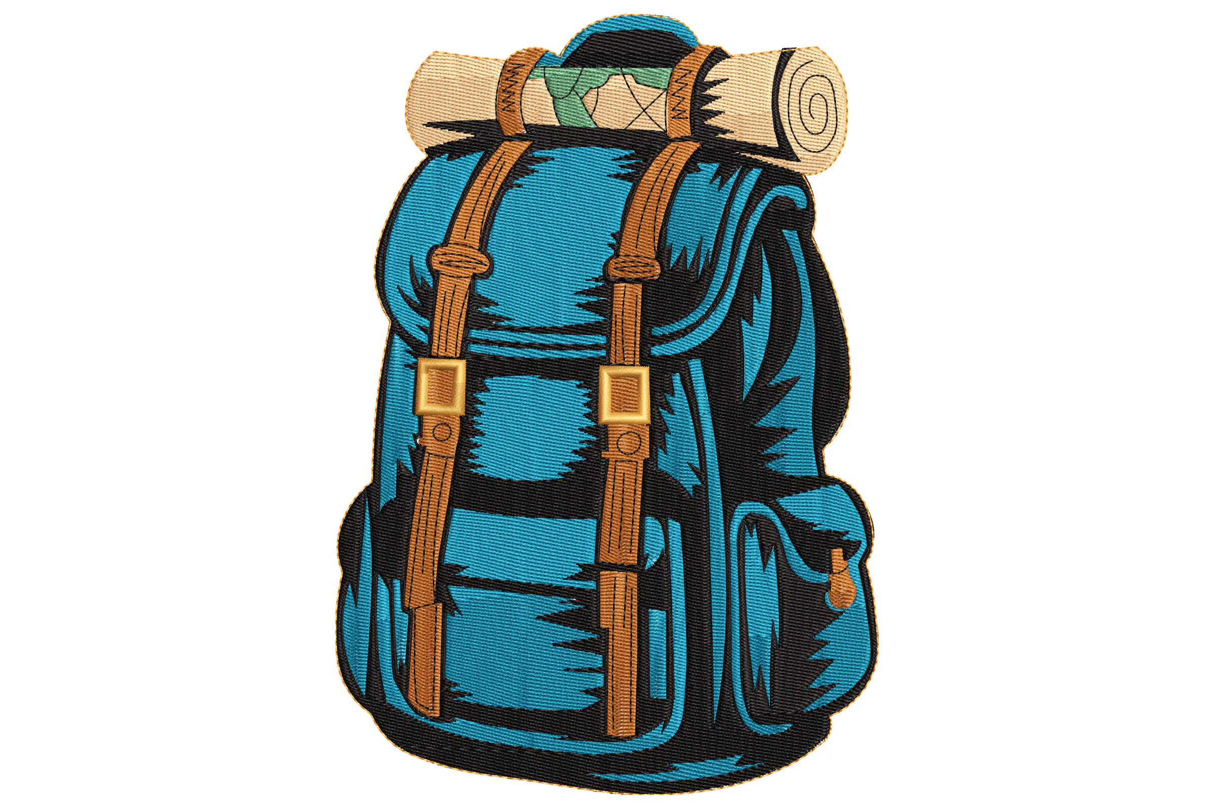 Backpack Machine Embroidery Design