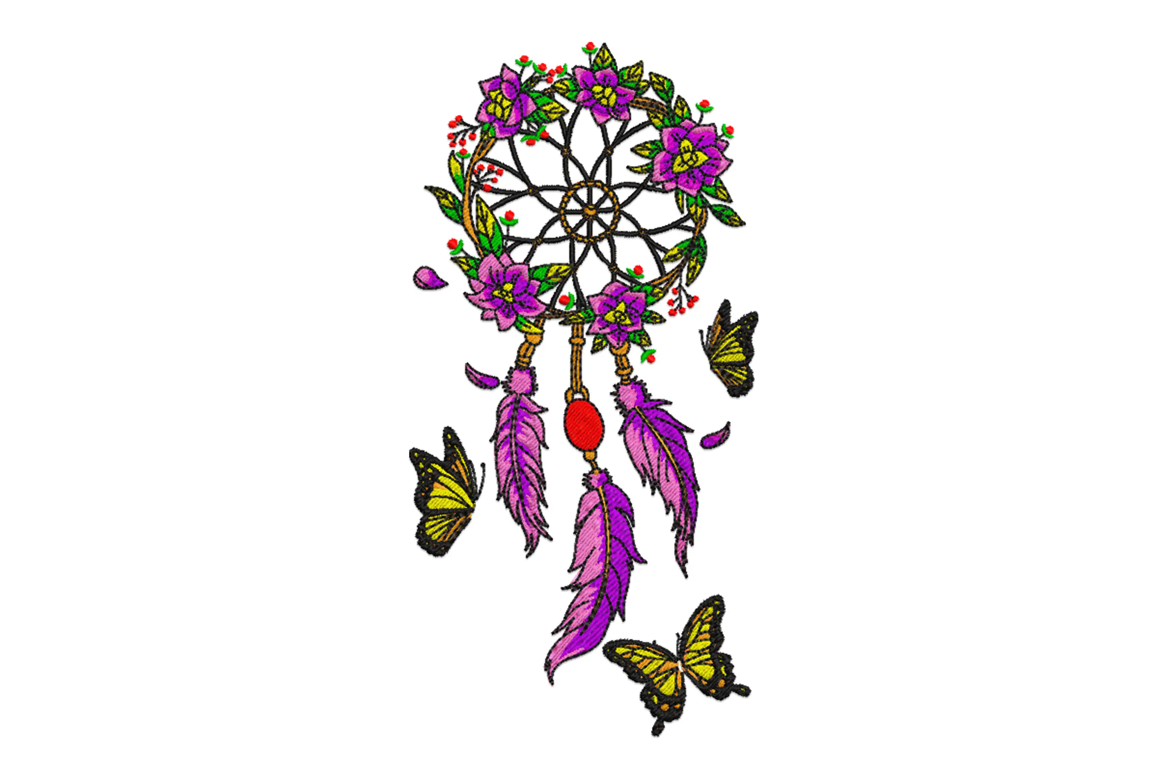 Dream Catcher Embroidery Design