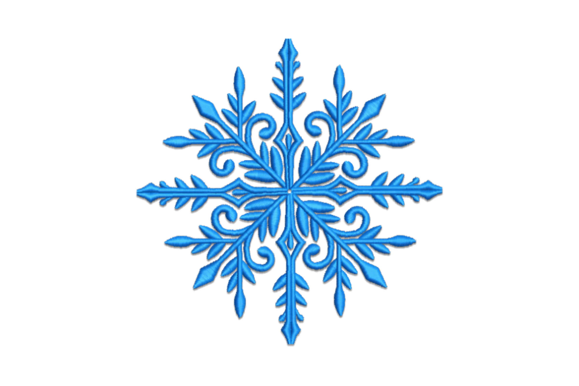 Snowflake Quote Embroidery Design