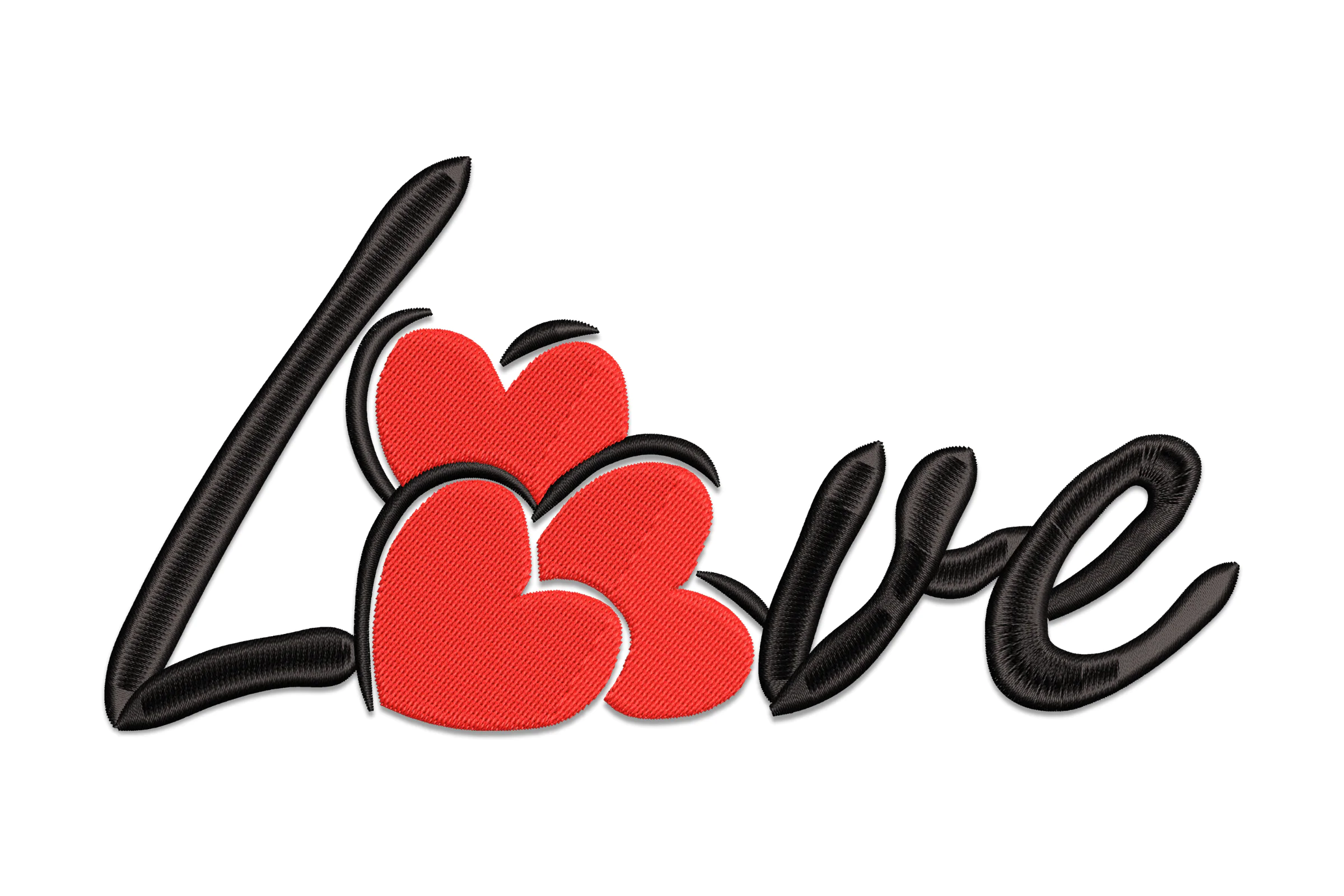 Love Heart Embroidery pattern