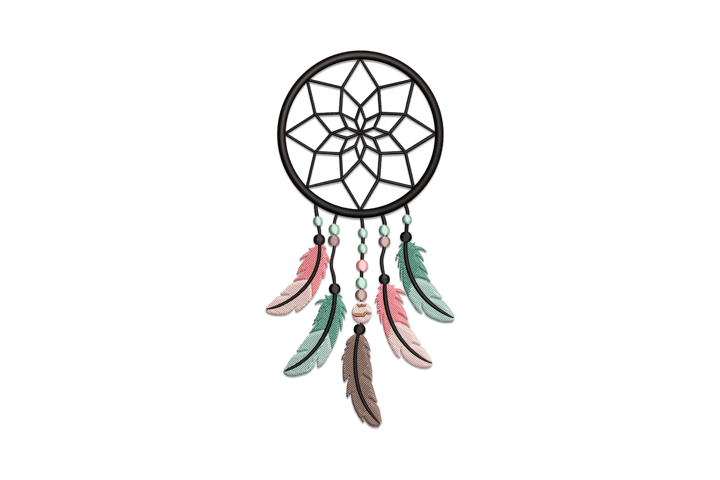 Dream Catcher Embroidery Design File