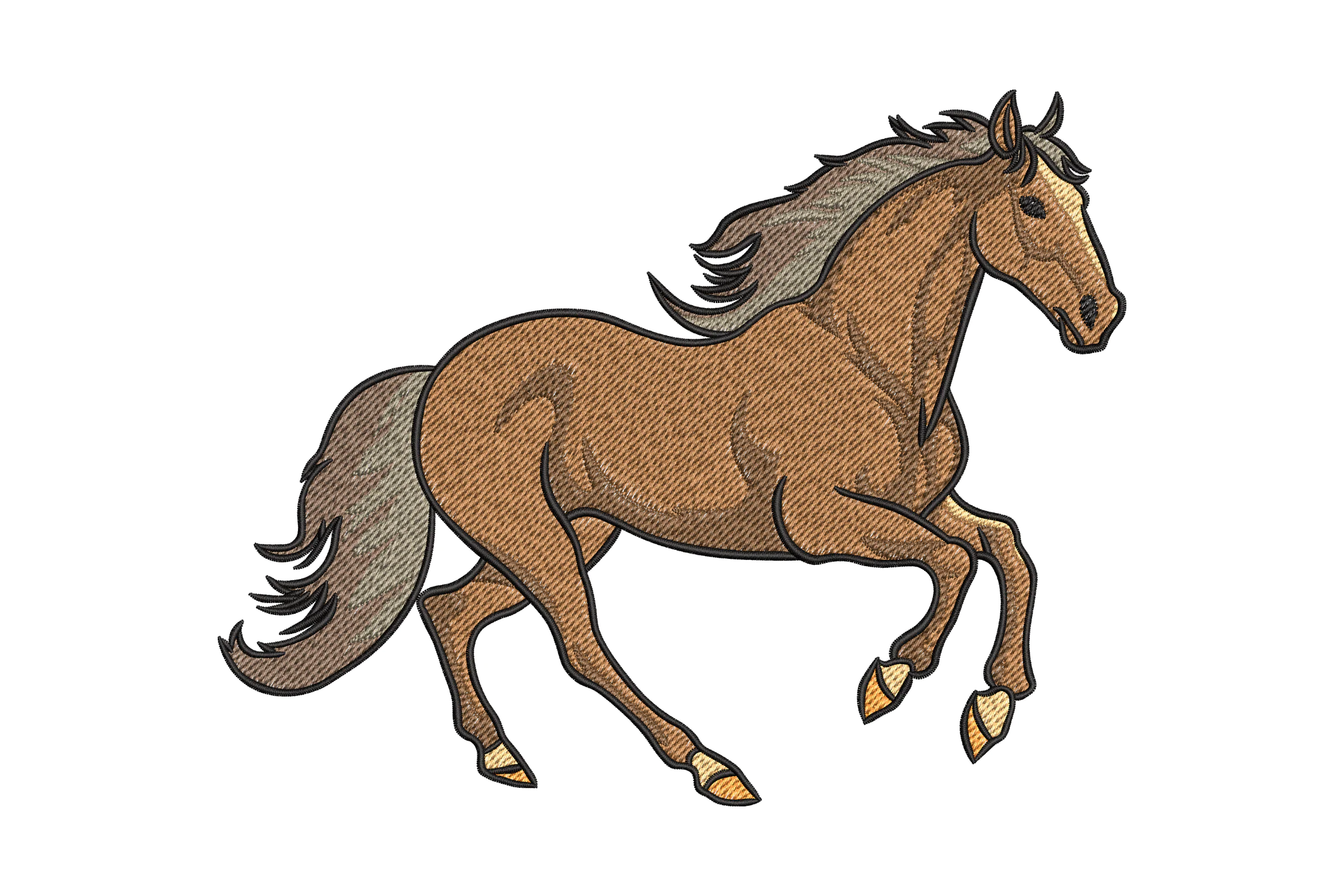 Horse - Machine Embroidery Design