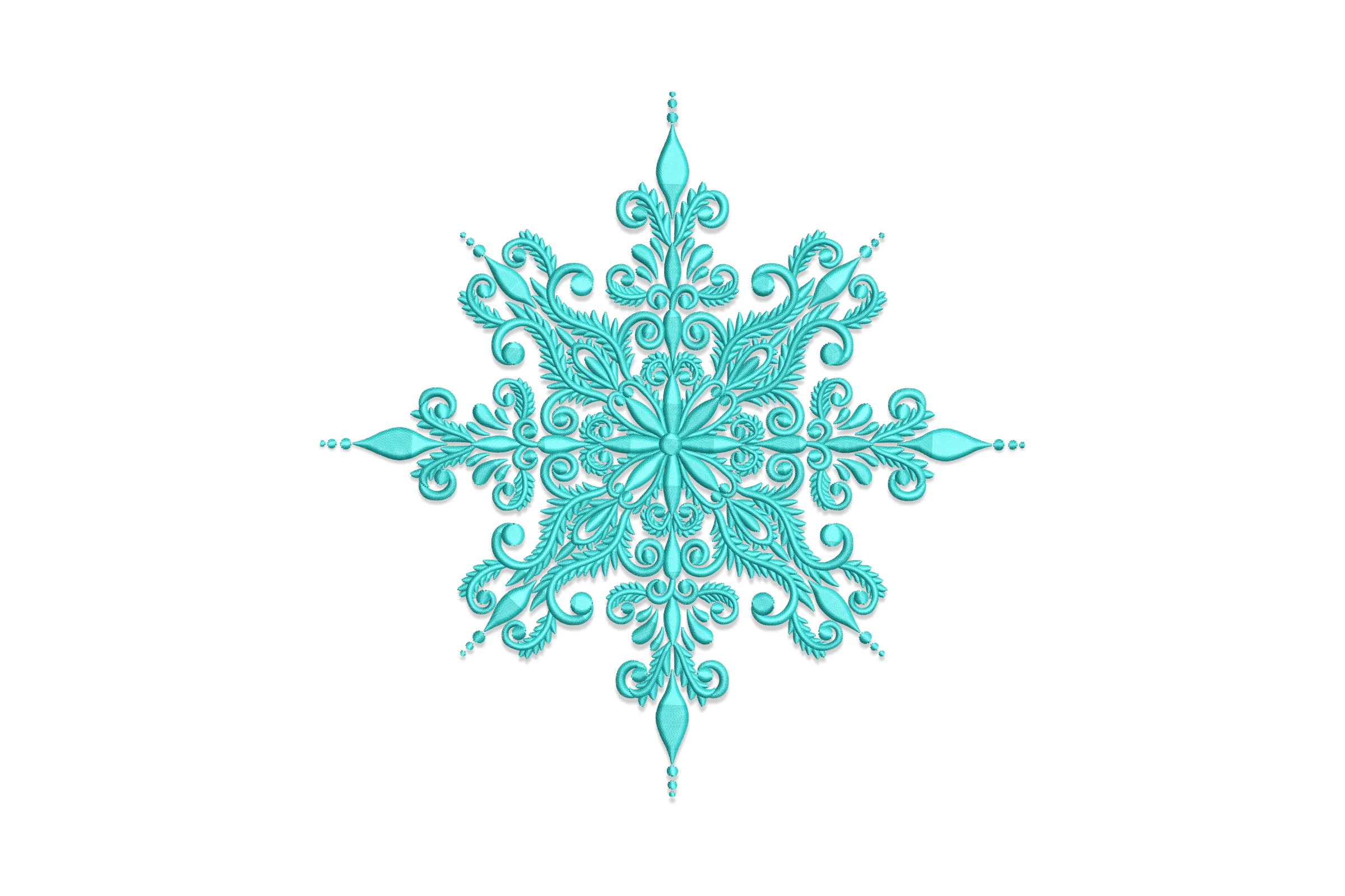Snowflake Embroidery File