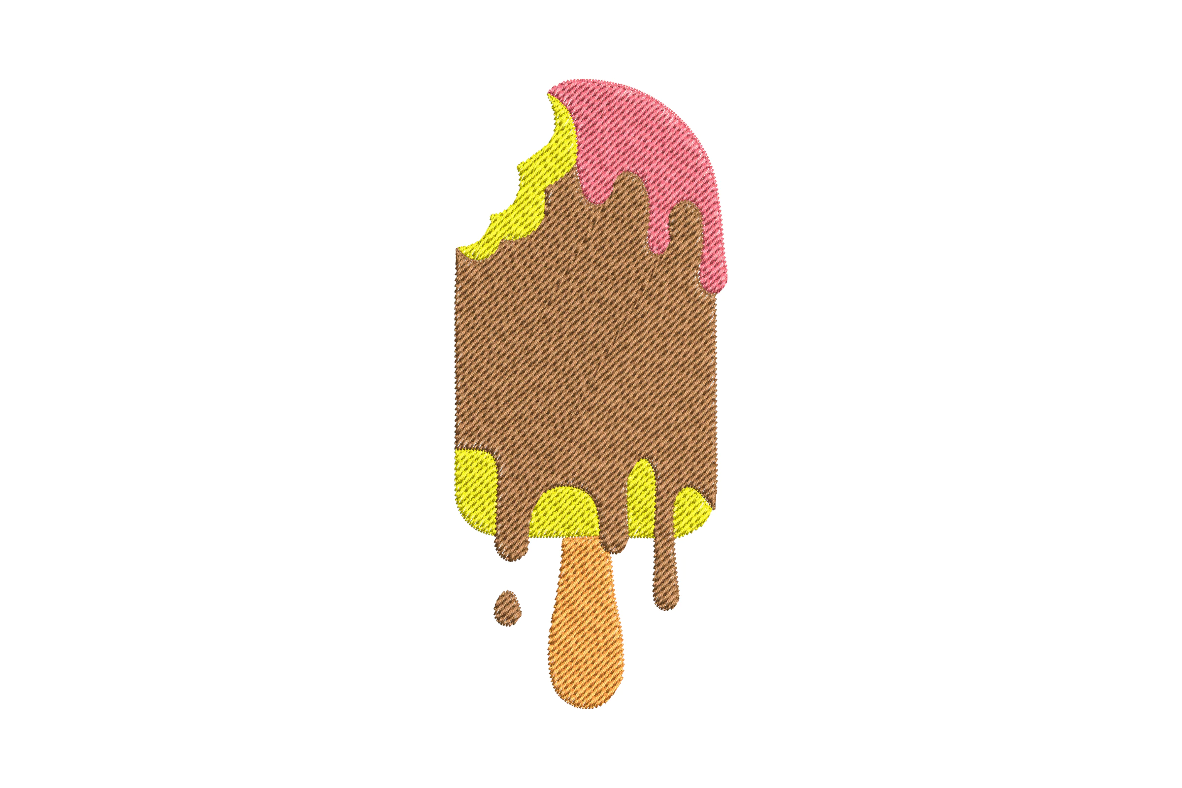Ice Cream Machine  Embroidery Design