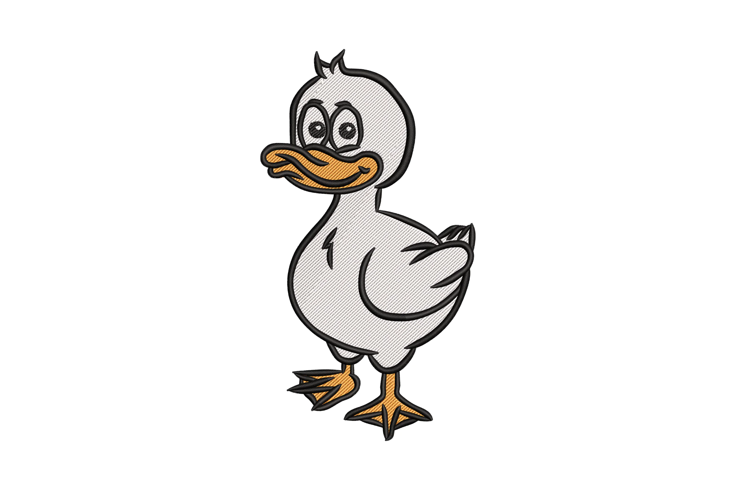 Baby Duck Embroidery Design