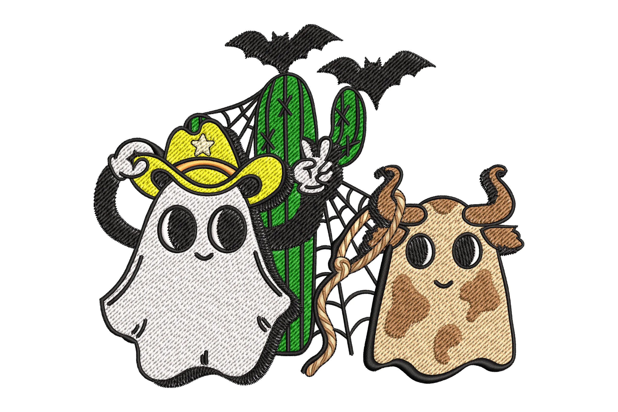 Boo Haw Embroidery Design