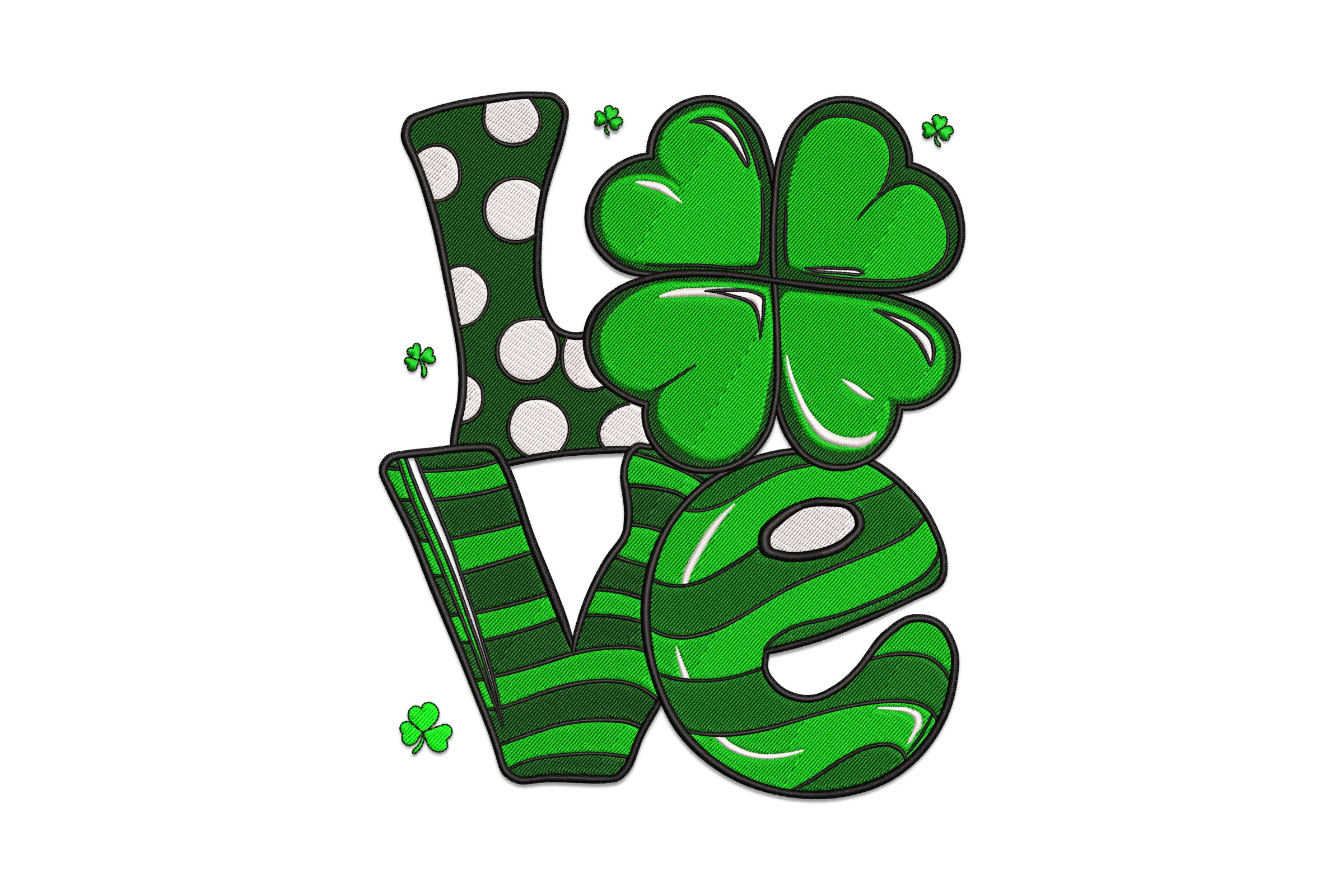Love Patrick's Embroidery Design File
