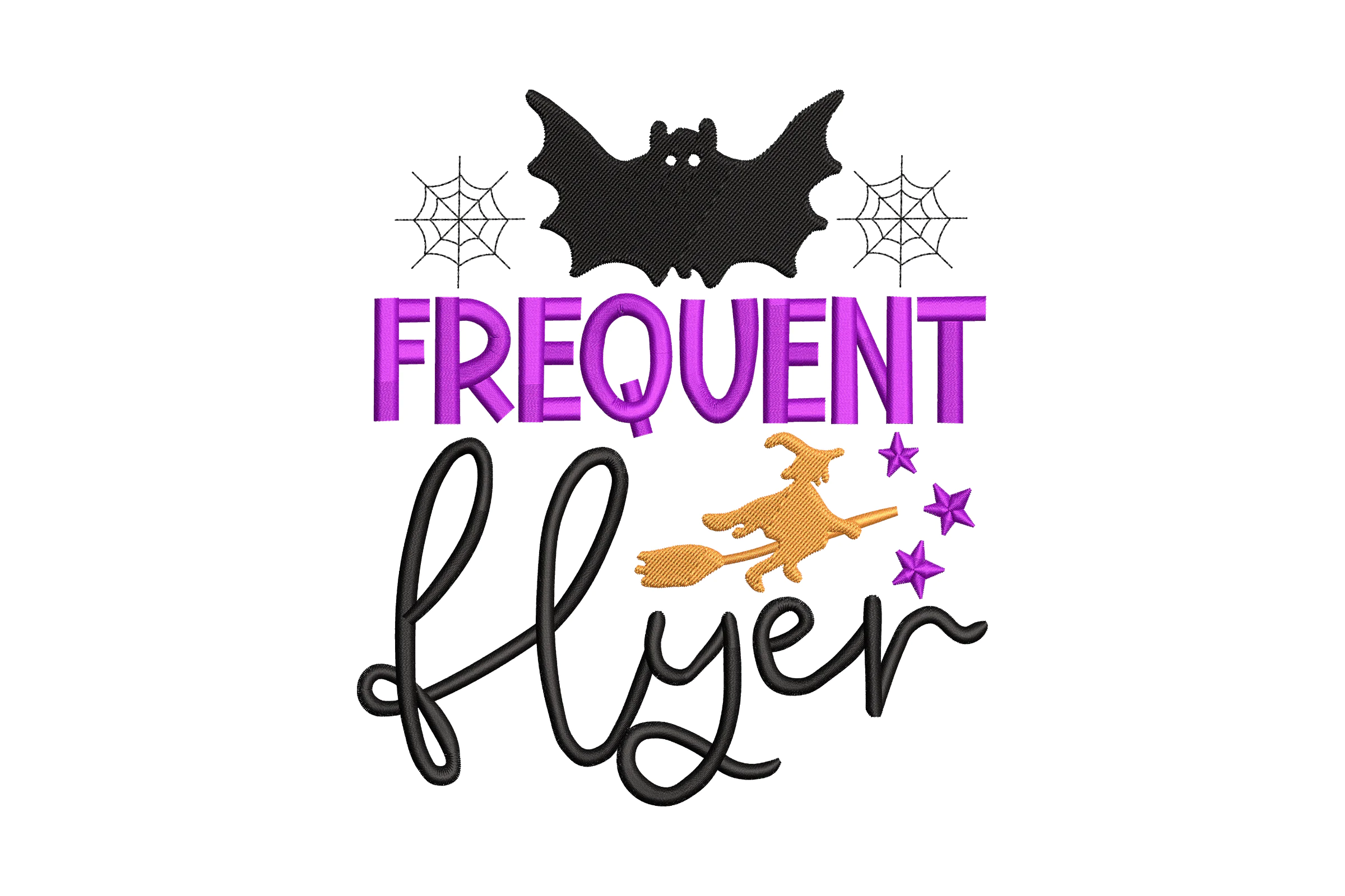Frequent Flyer - Machine Embroidery Design
