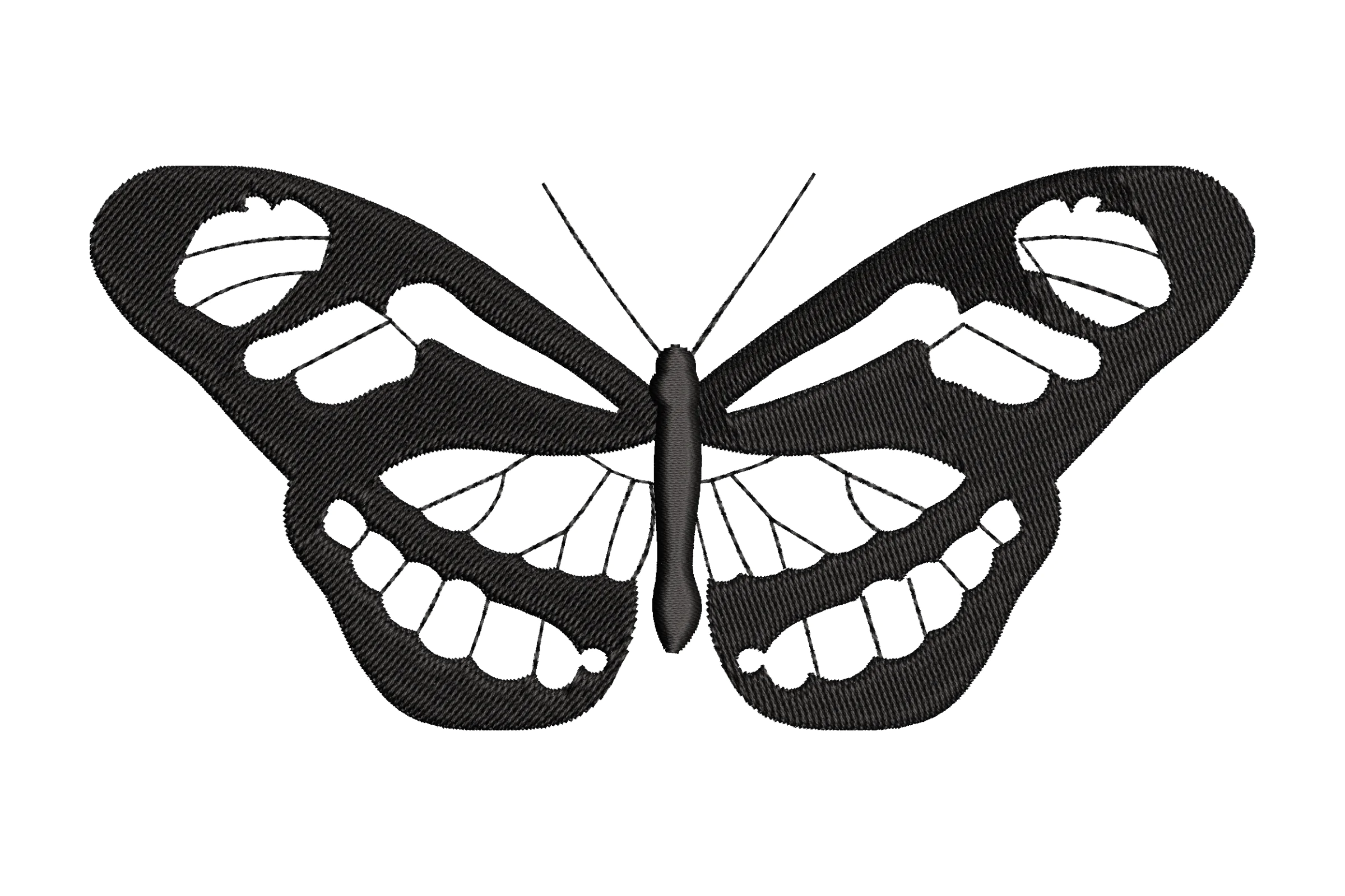 Embroidery Butterfly Machine Embroidery Design