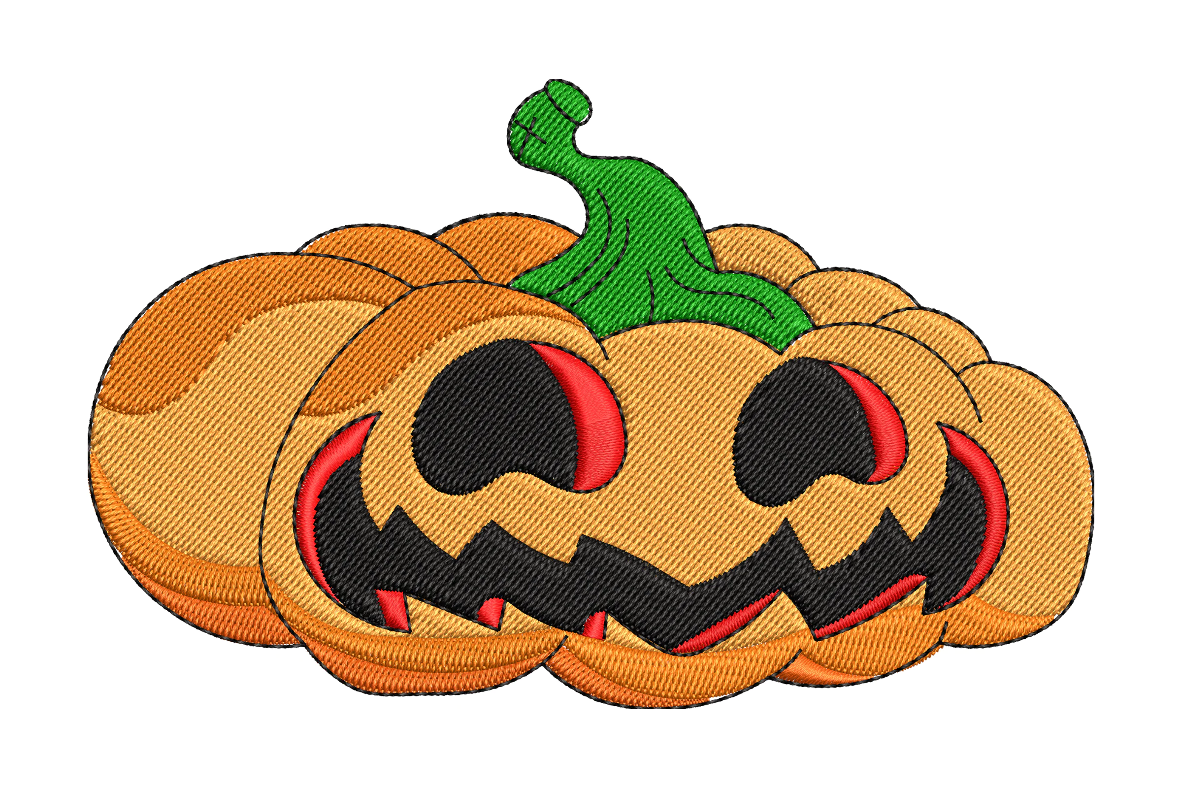 Halloween Pumpkin Machine  Embroidery File