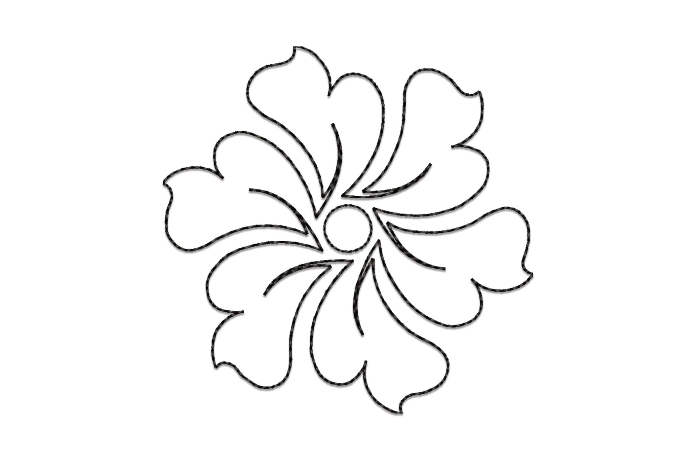Mini Flower Embroidery Design