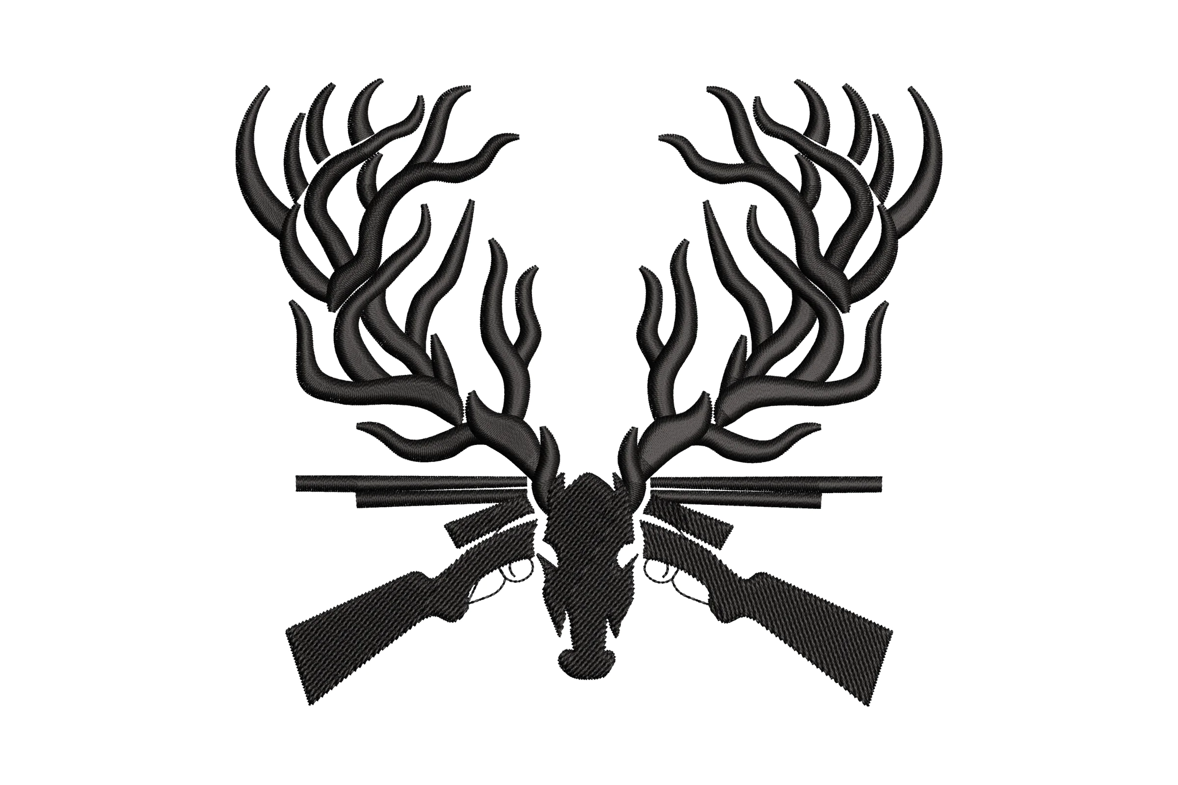Deer Hunting Machine Embroidery Design