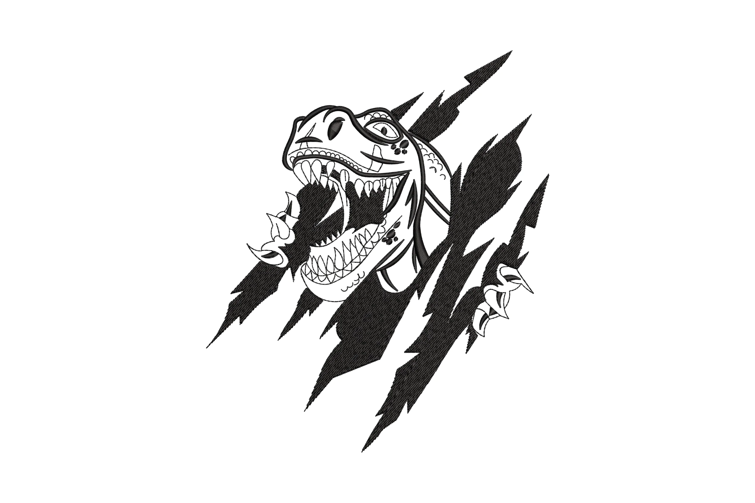 Dinosaur Embroidery Design