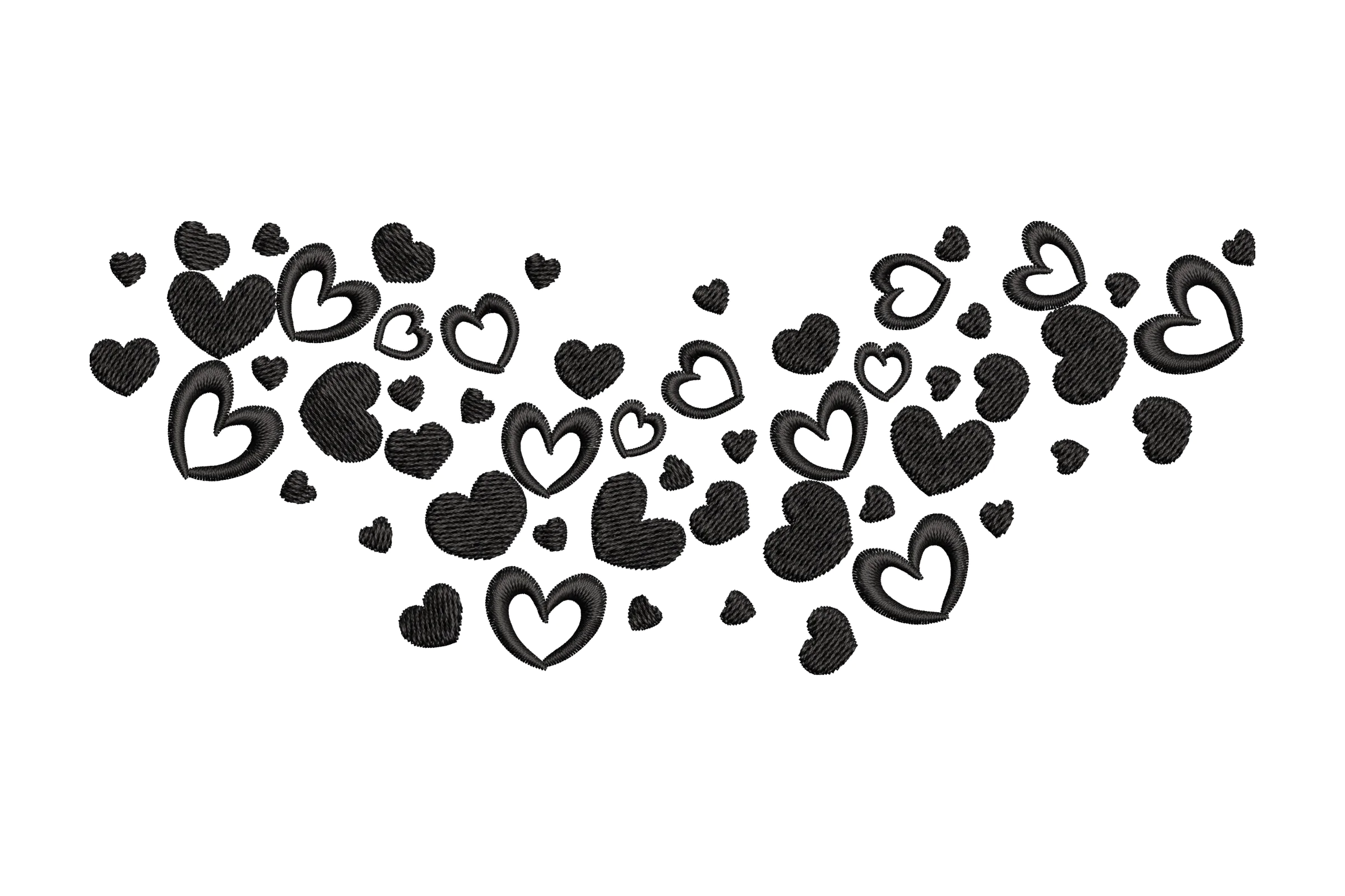 Heart Embroidery Design