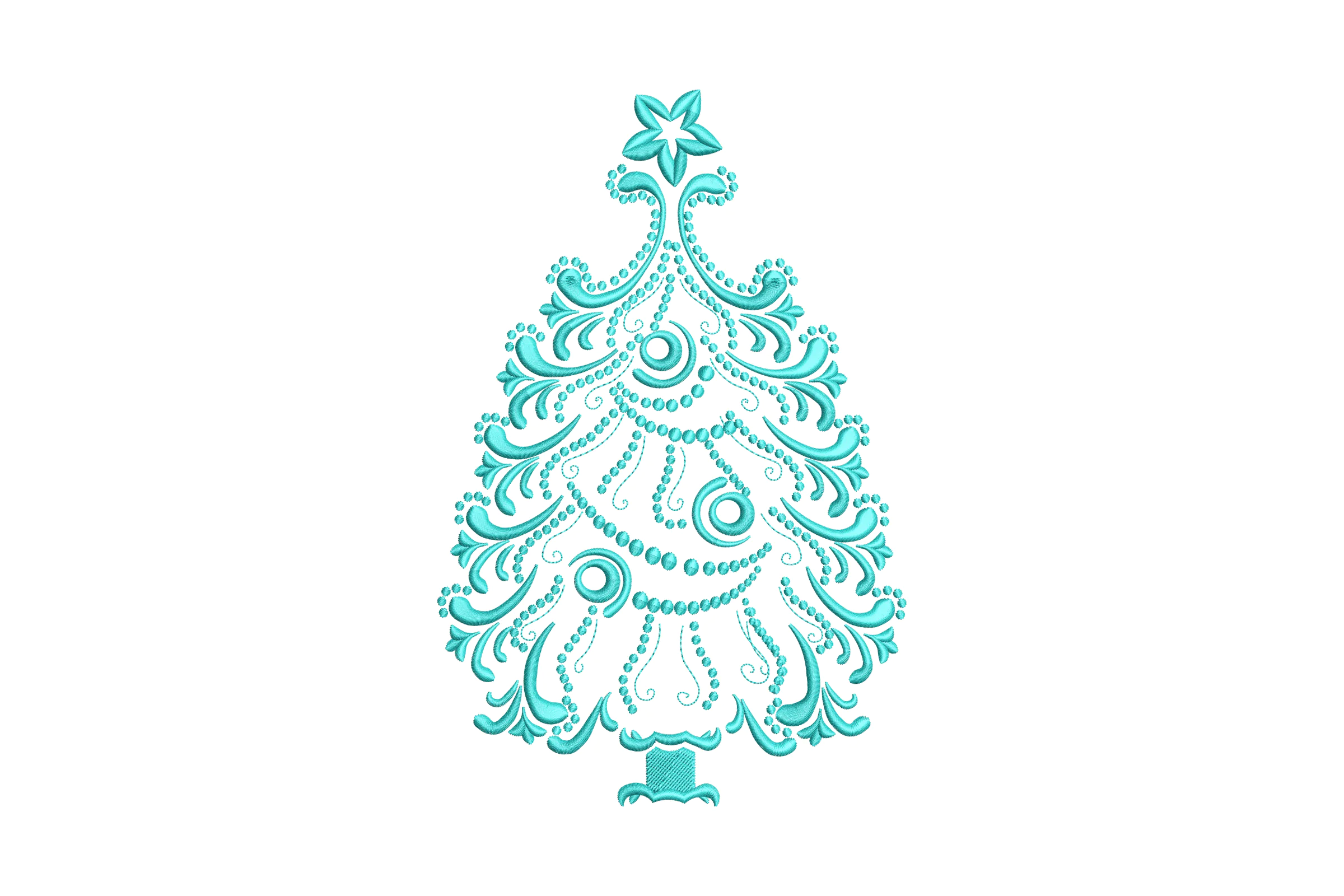 Merry Christmas-Digital Machine Embroidery File