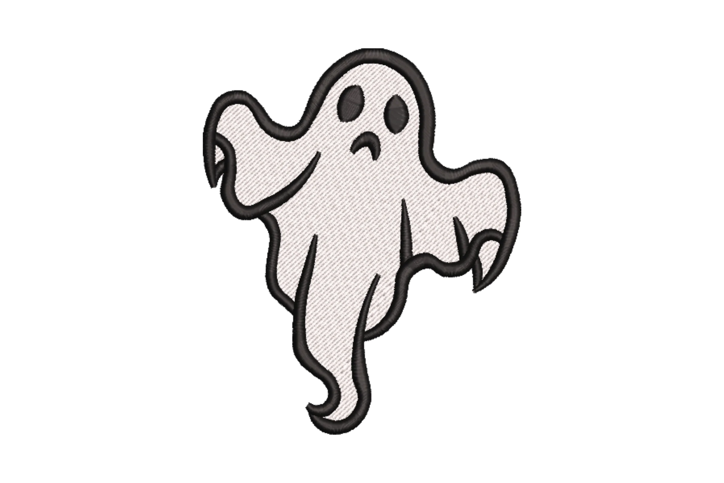 Mini Cute Ghost Machine Embroidery Design