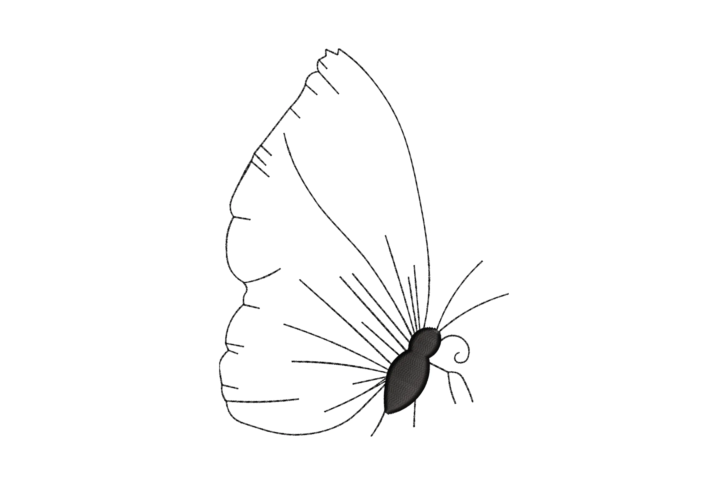 Butterfly Digital Embroidery Design File