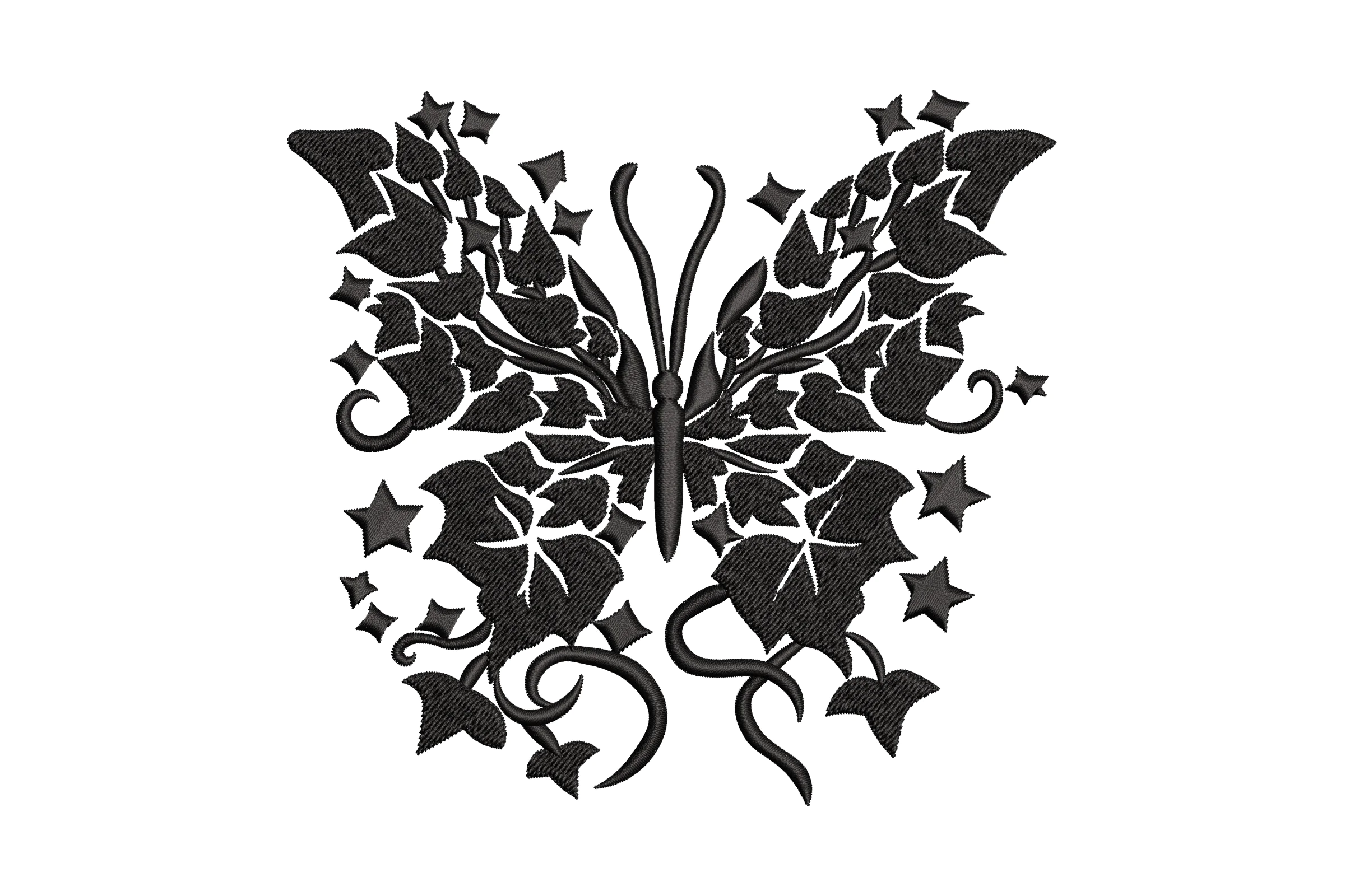 Butterfly Embroidery Design