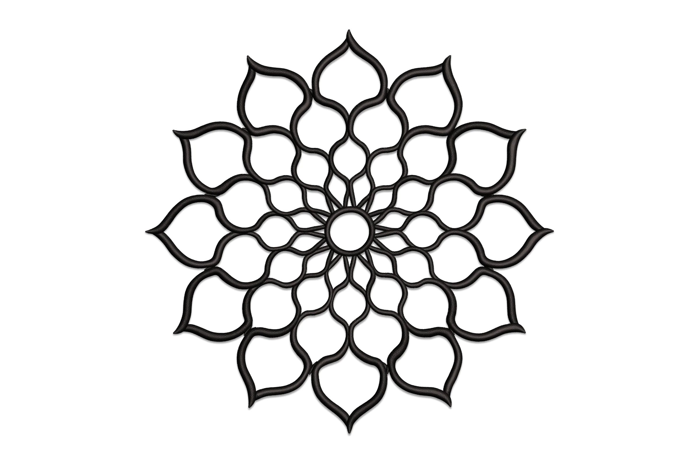 Mandala Machine Embroidery Design