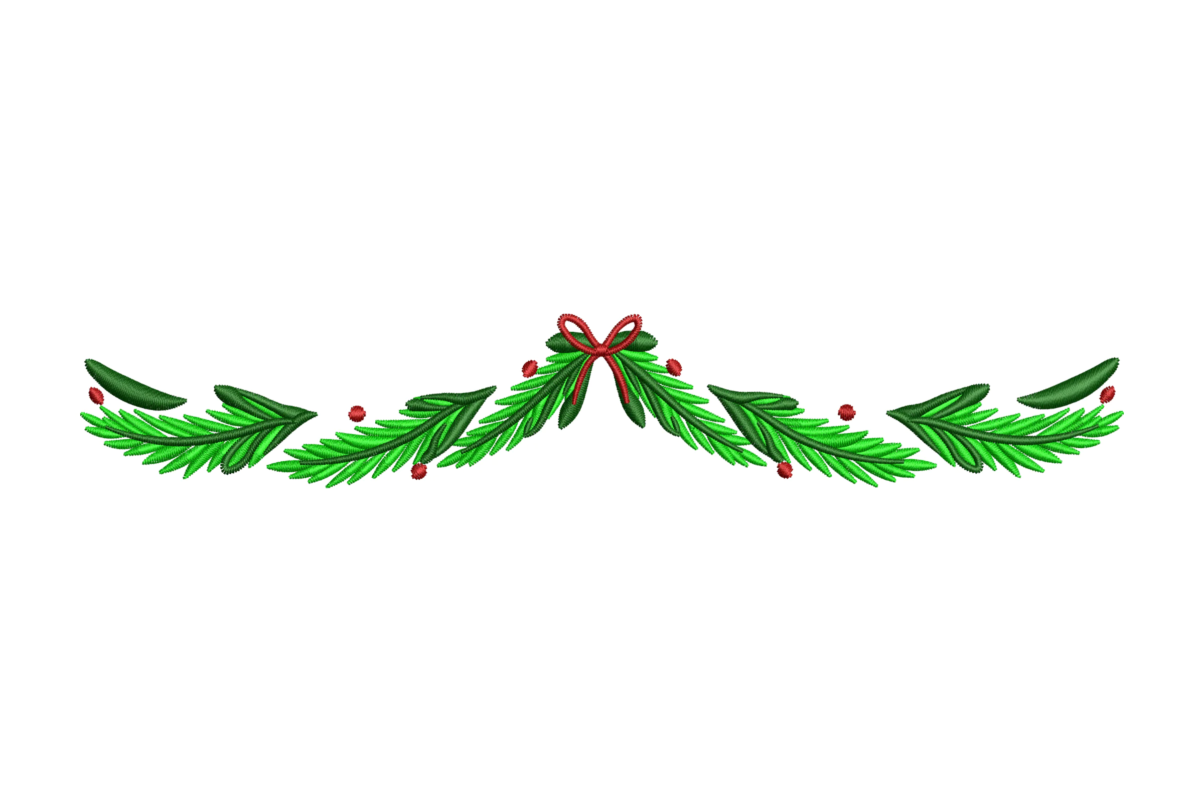 Christmas Border Embroidery File