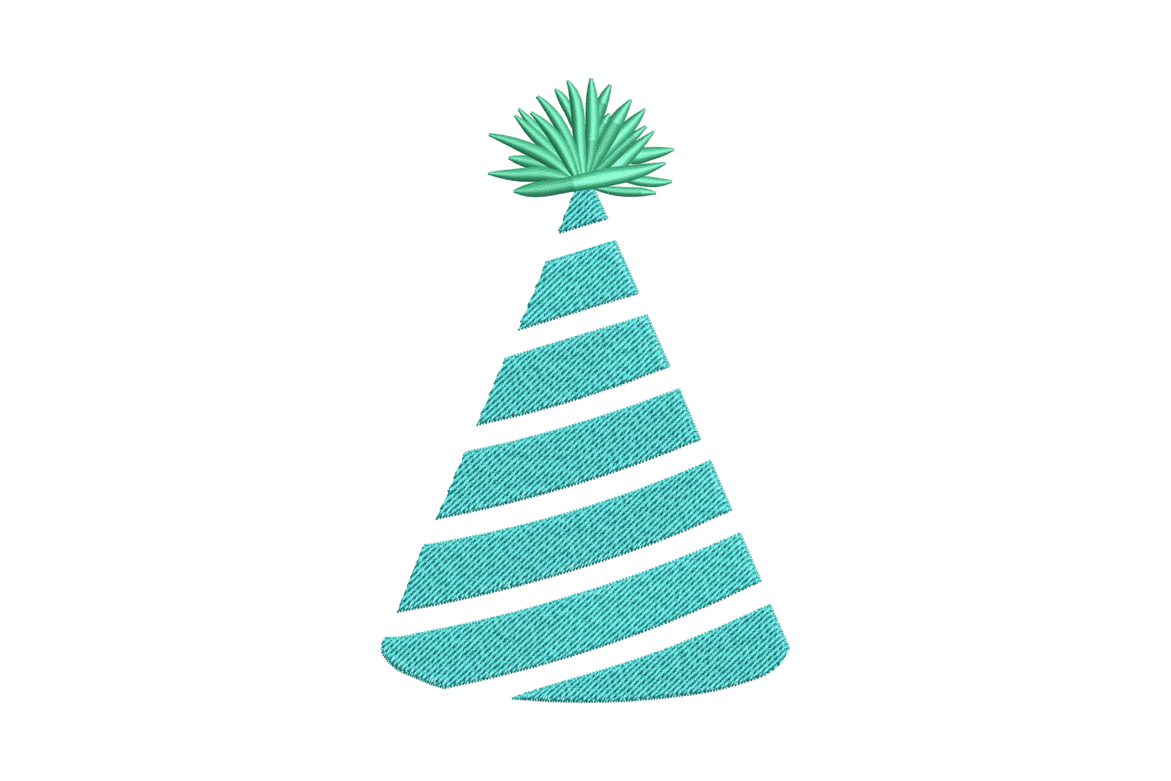 Birthday Party Hat Embroidery Design