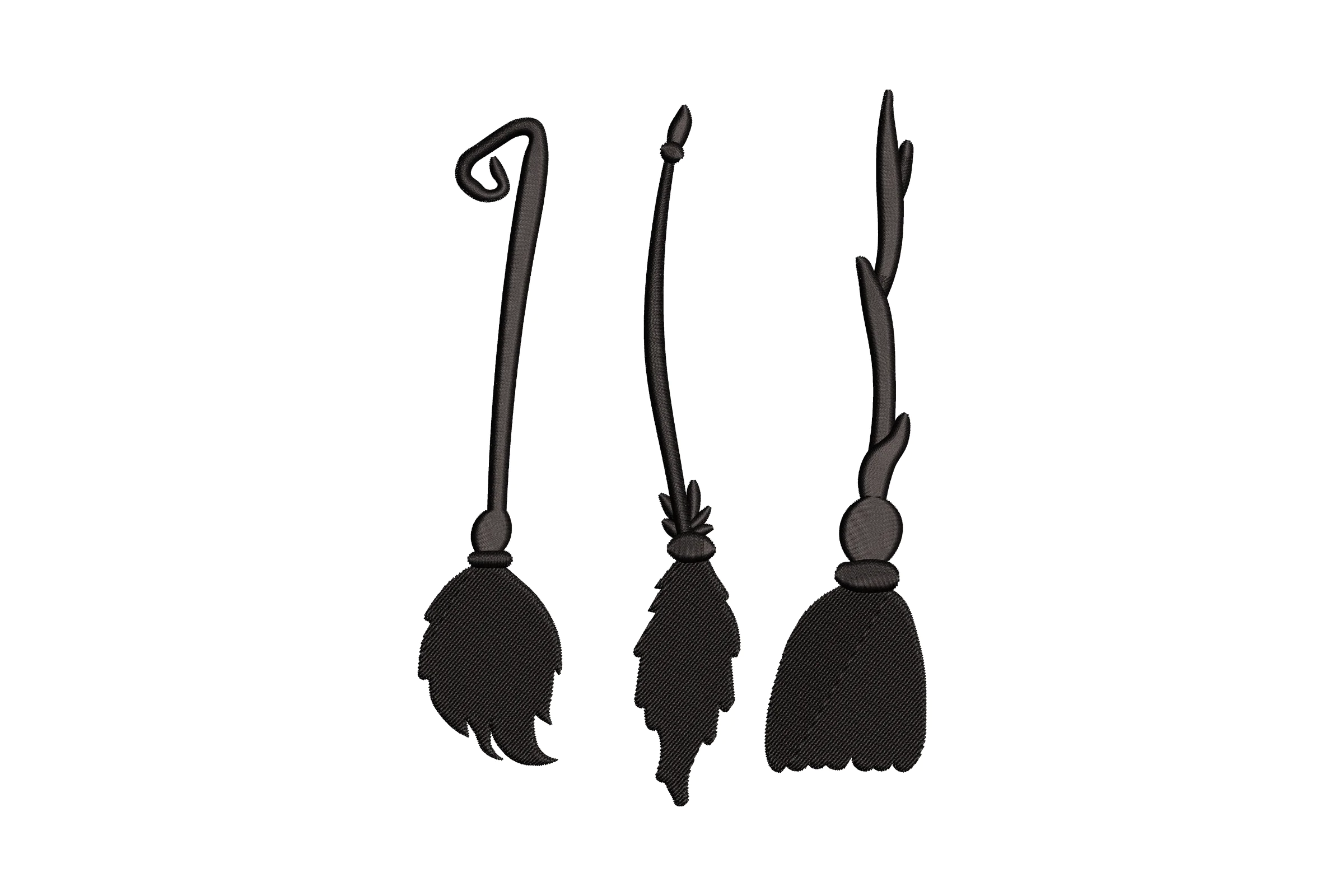 Witches' Broom - Machine Embroidery Design
