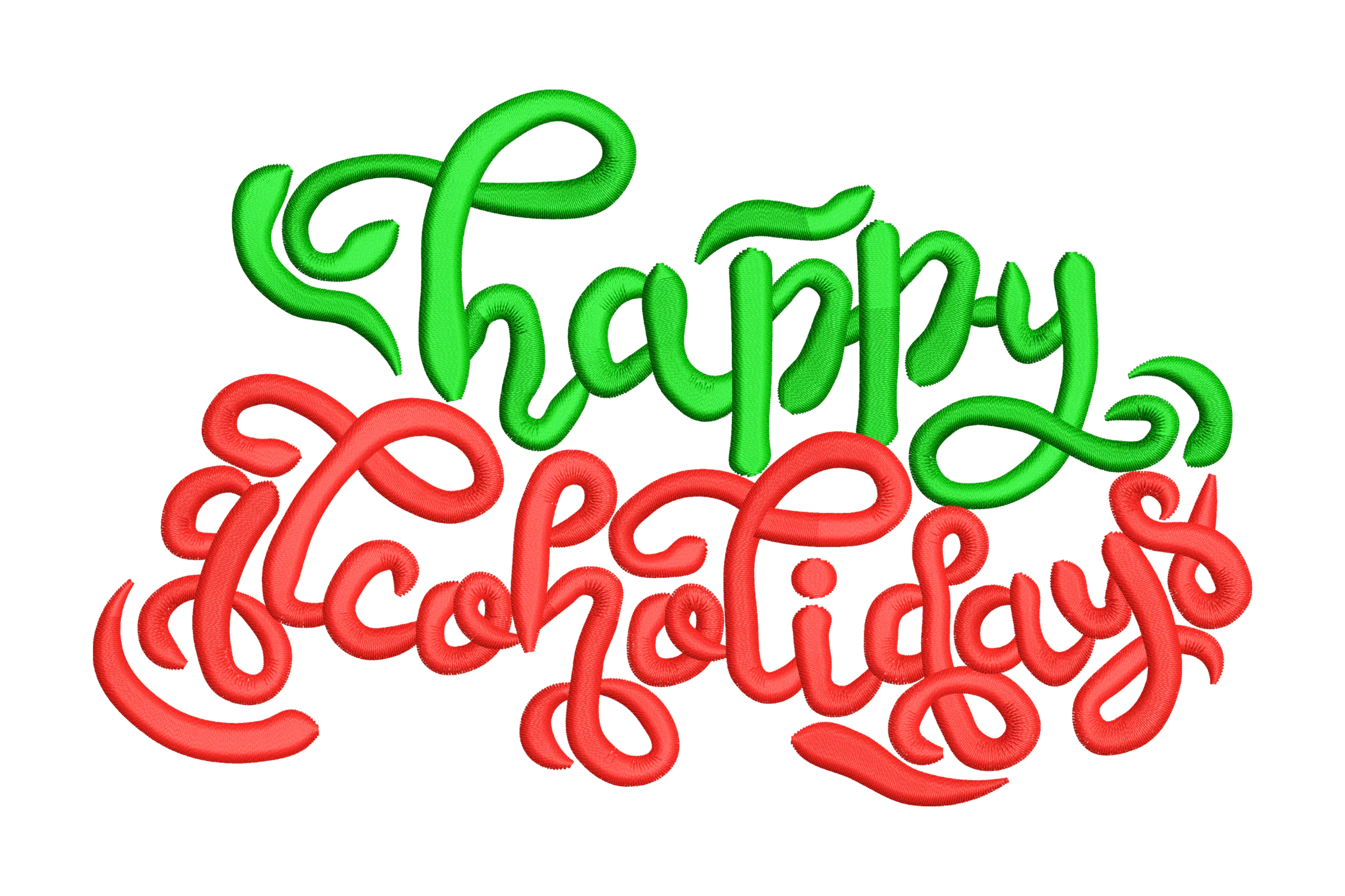Happy Alcoholidays Christmas Embroidery Designs