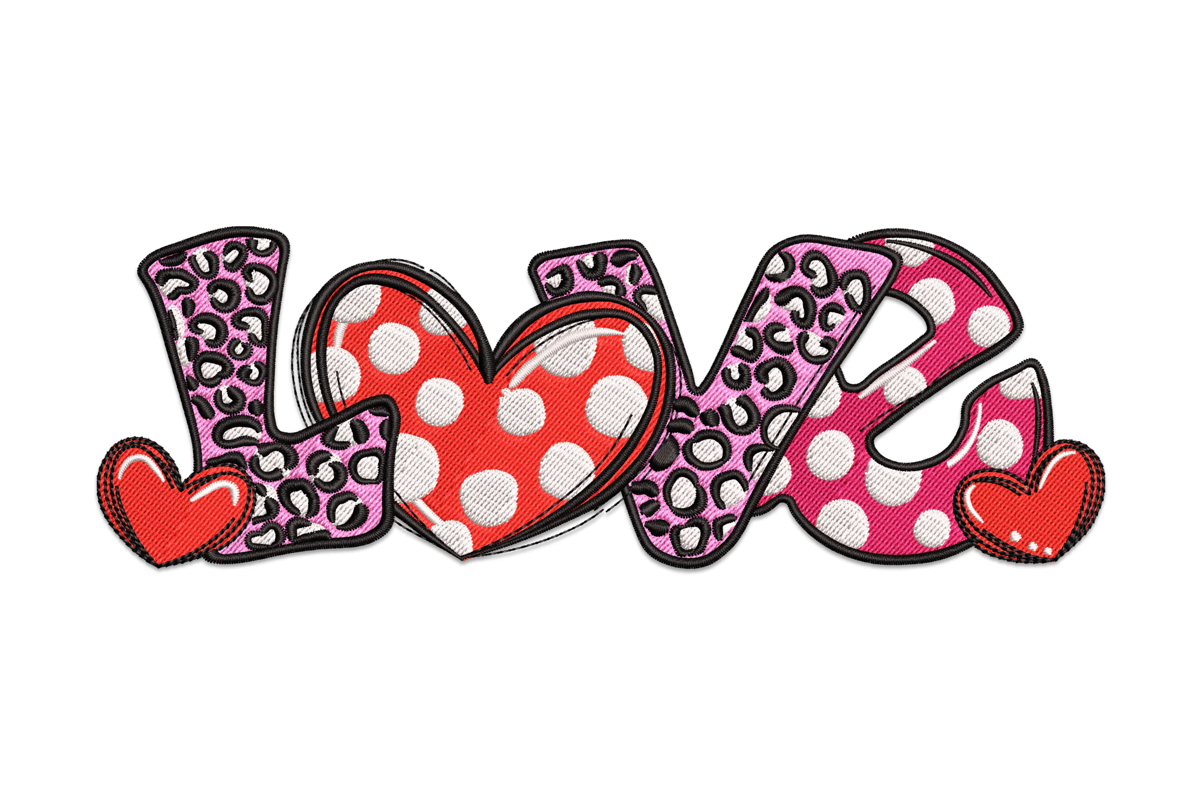 valentine Love Digital Embroidery File