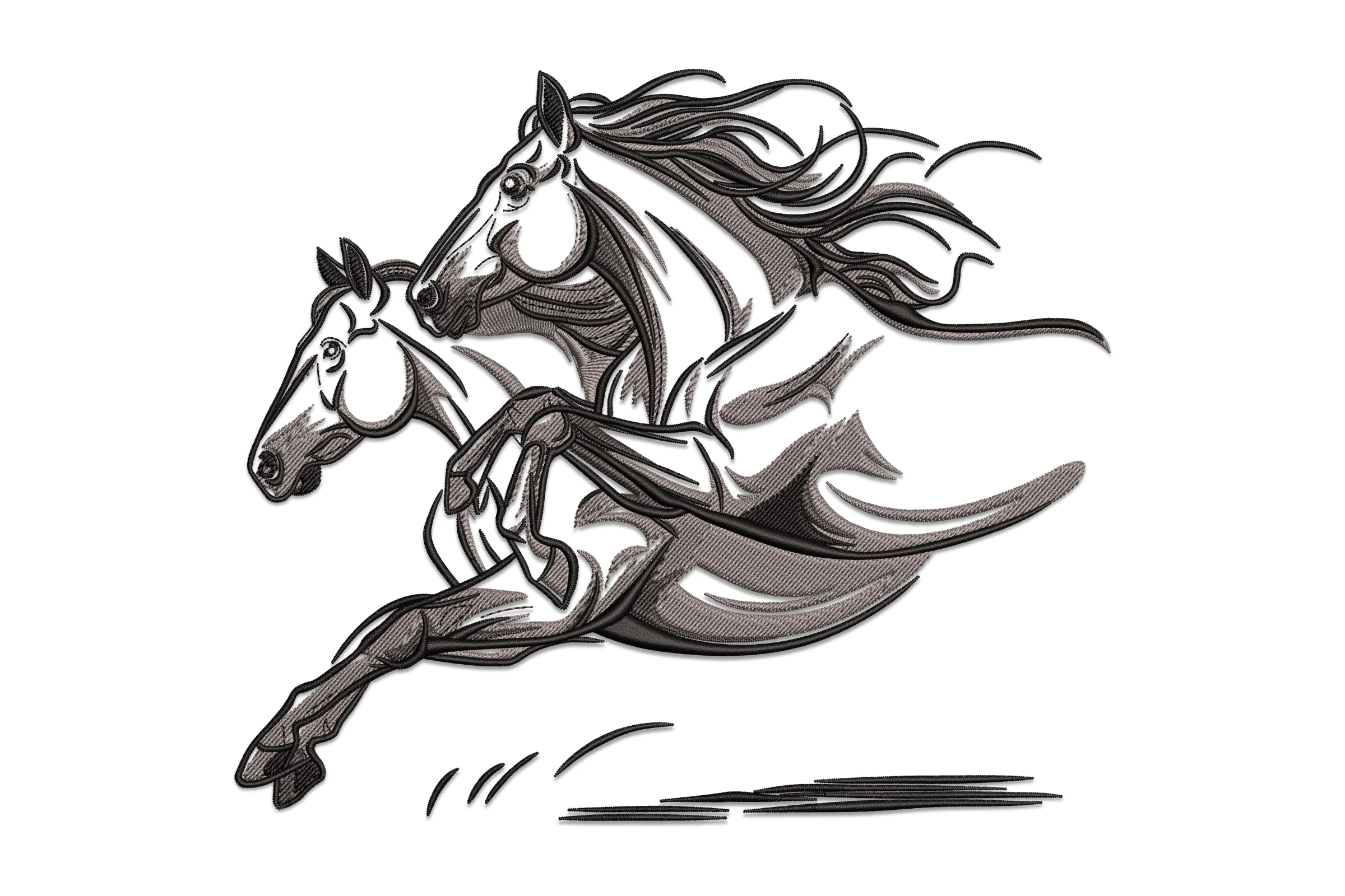 Arabian Horse Embroidery Design