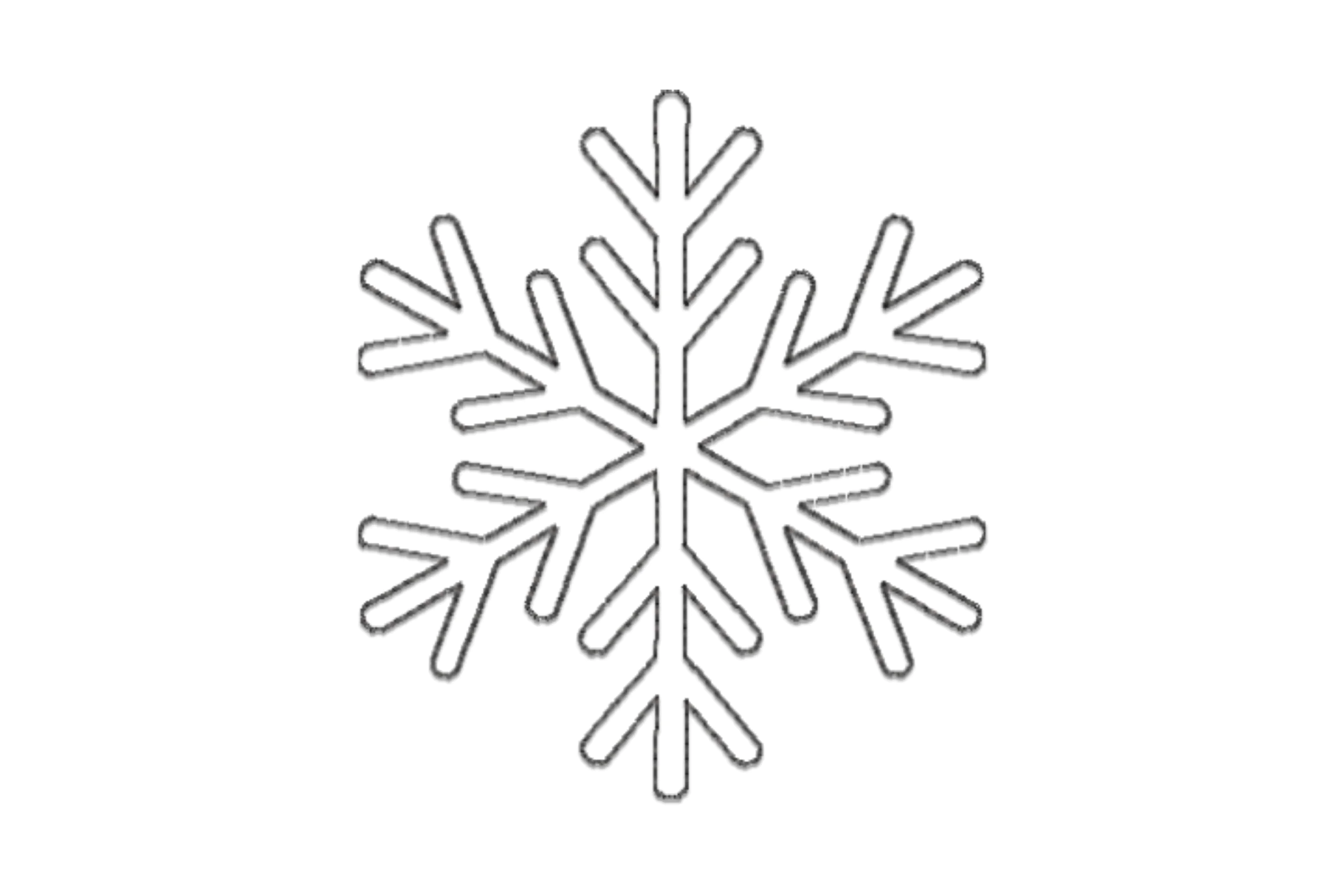 Snowflake Embroidery Design File