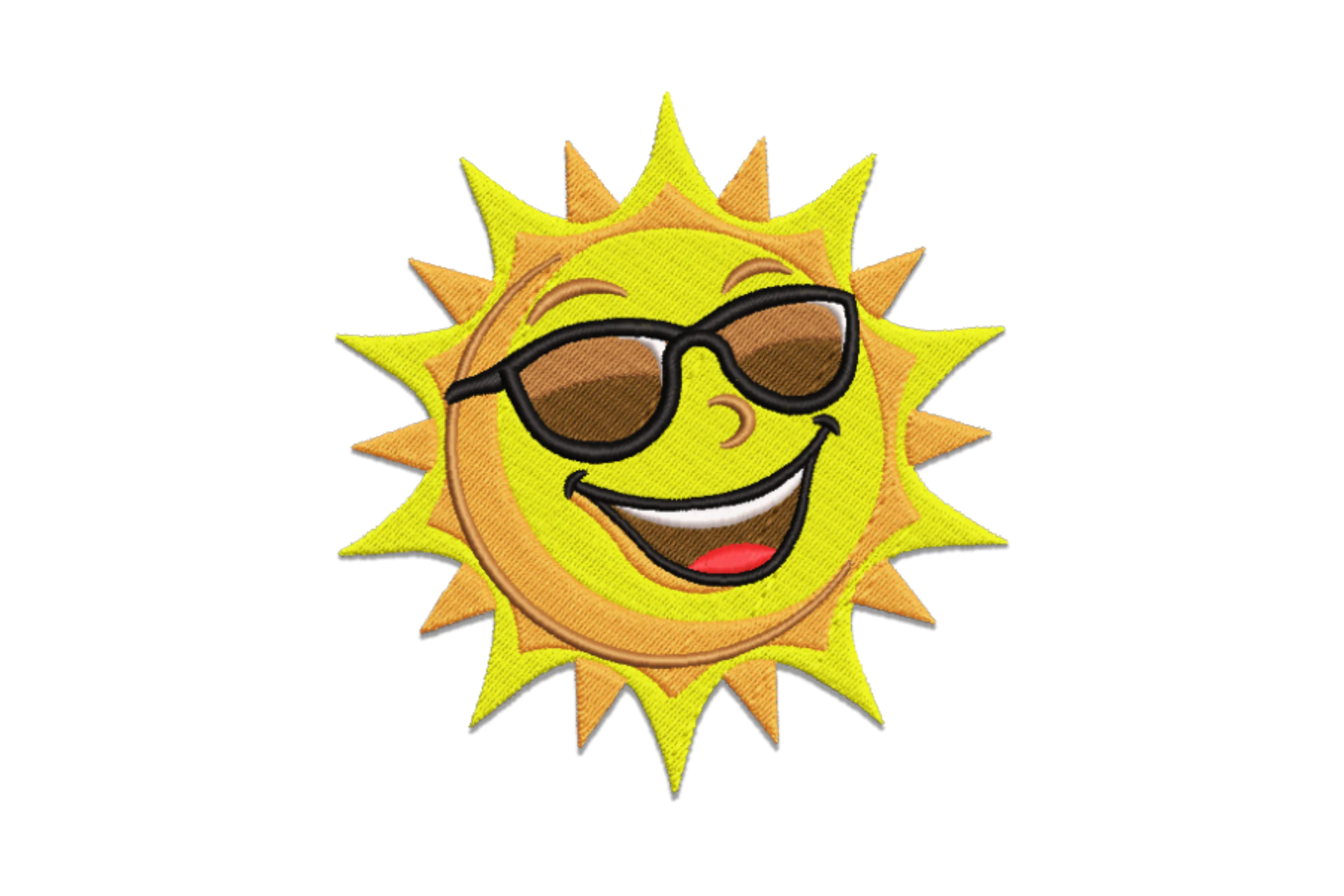 Sun Digital Embroidery Design
