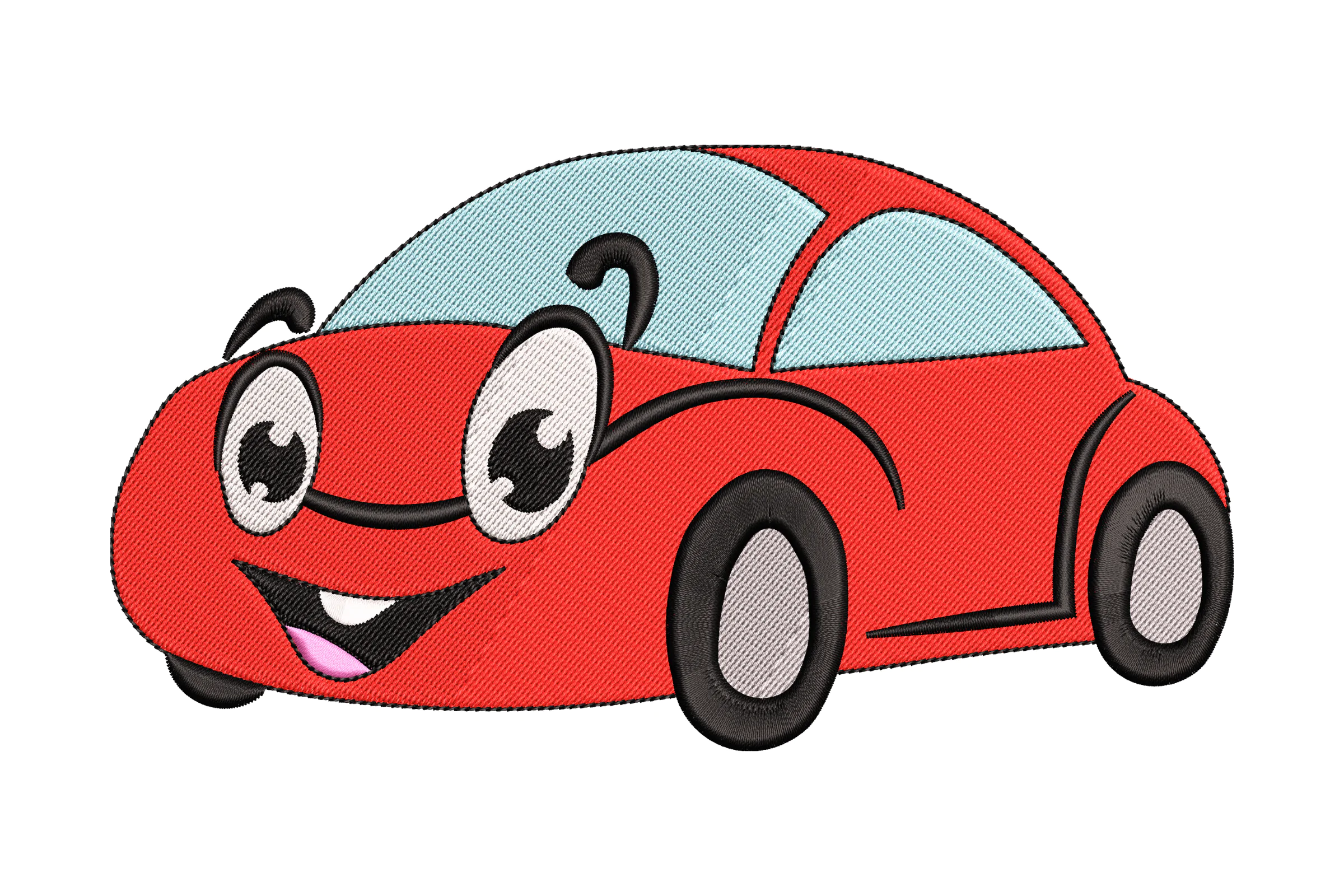 Mini Car Embroidery File