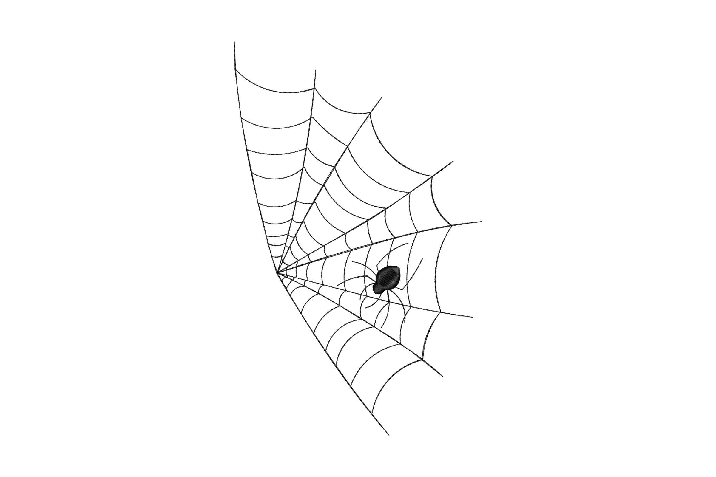 Spider Halloween Embroidery File
