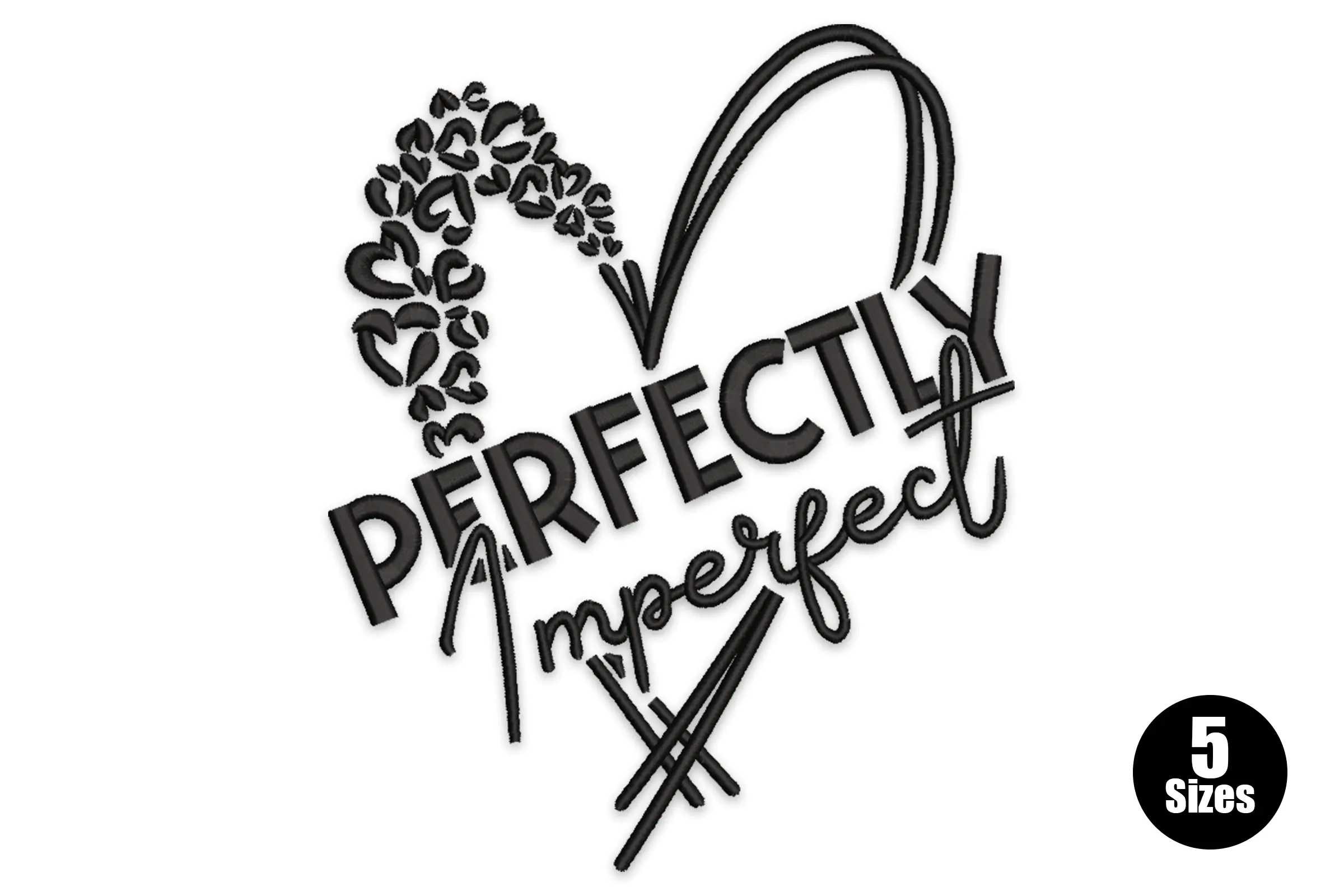 Perfectly Imperfect Embroidery Design
