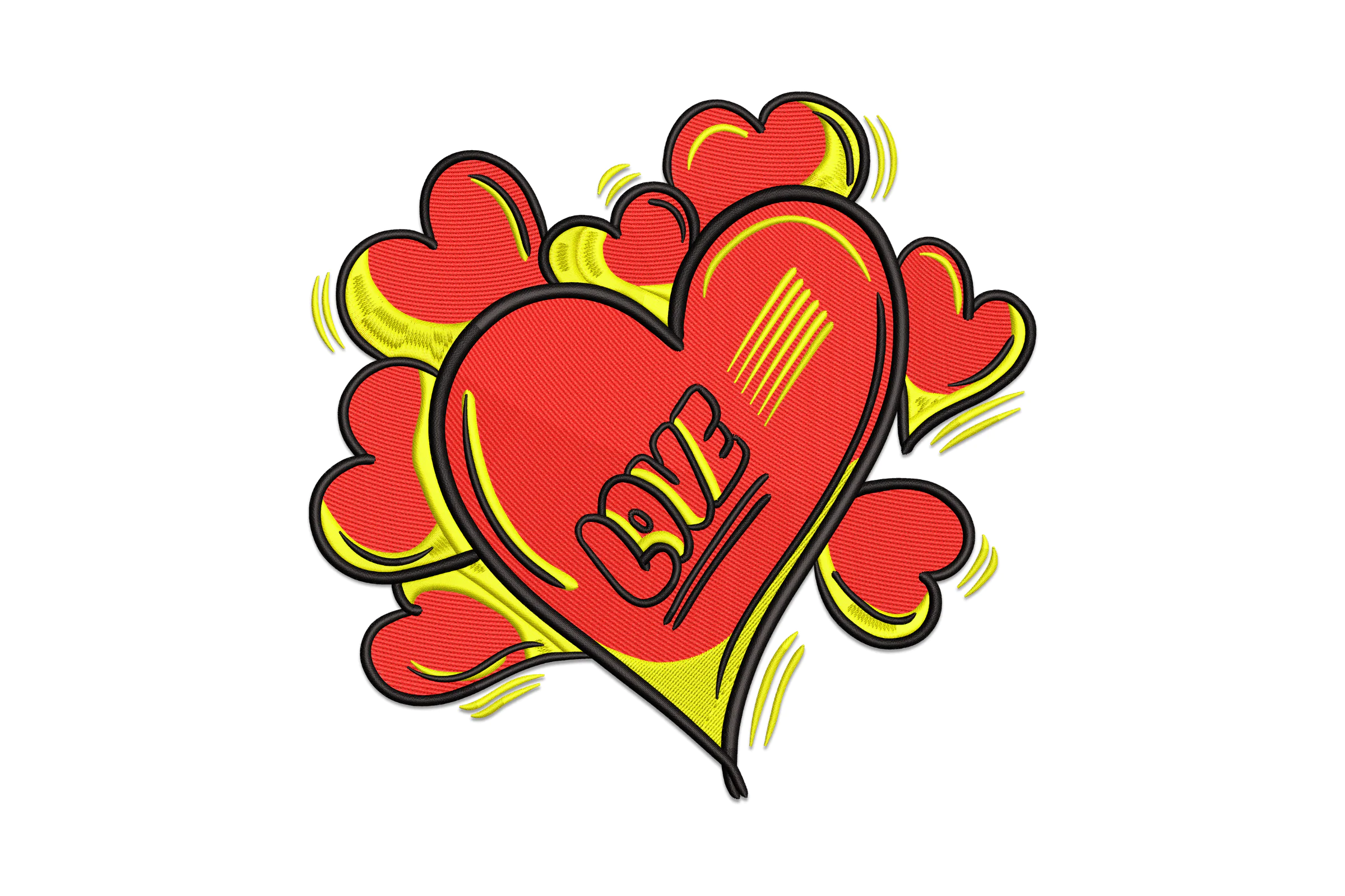 Love Heart Embroidery