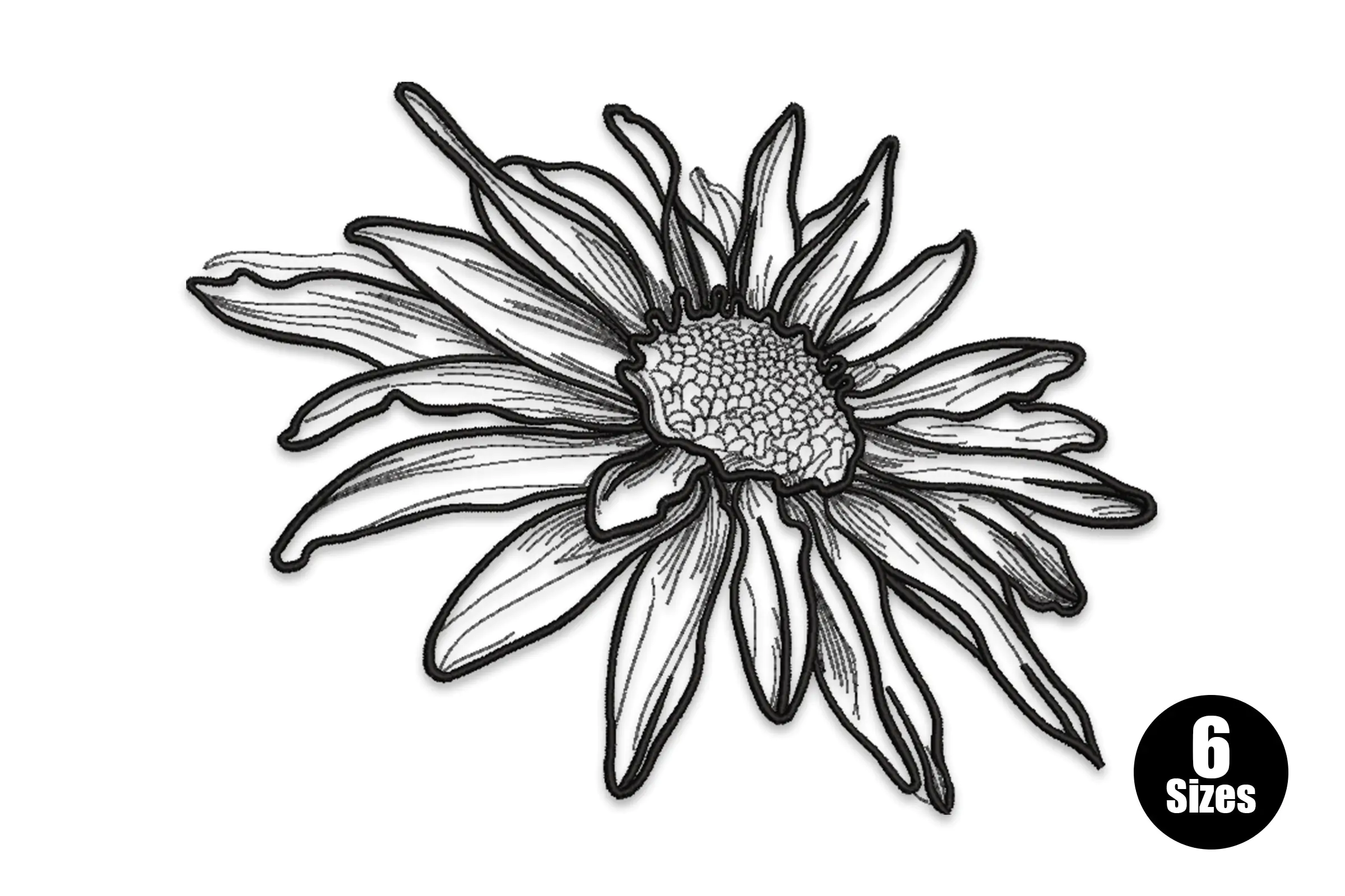 Daisy - Machine Embroidery Design