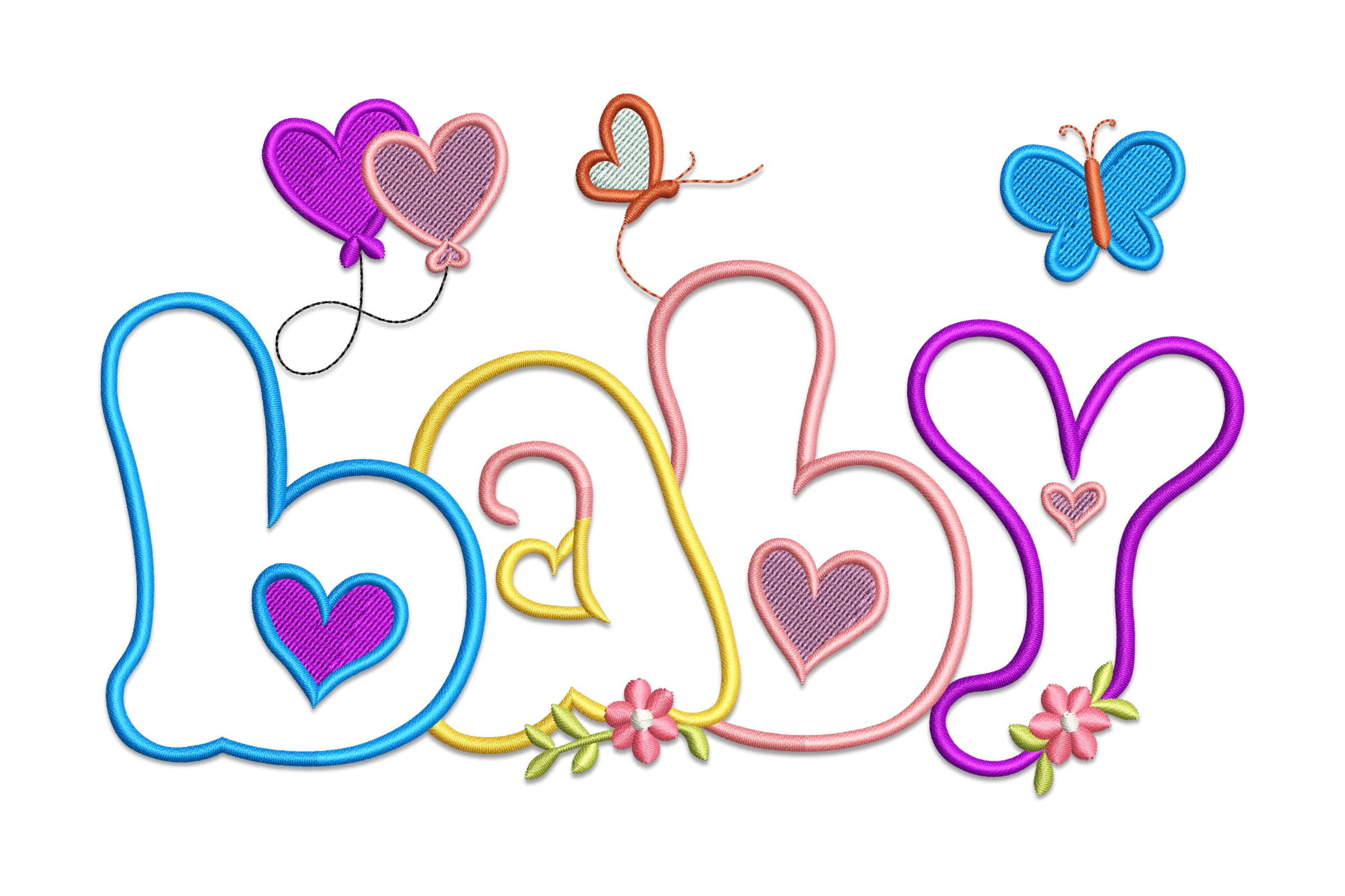 Baby Embroidery Design