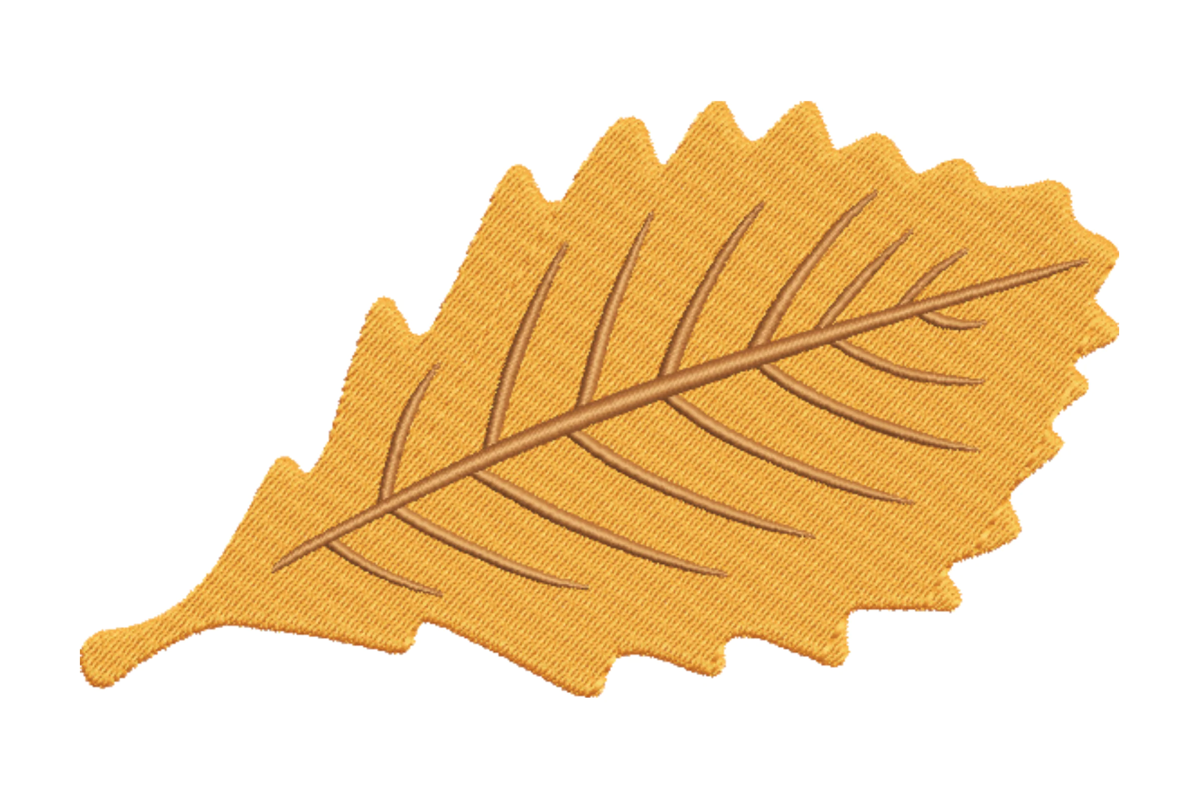 Fall Leaves Machine Embroidery
