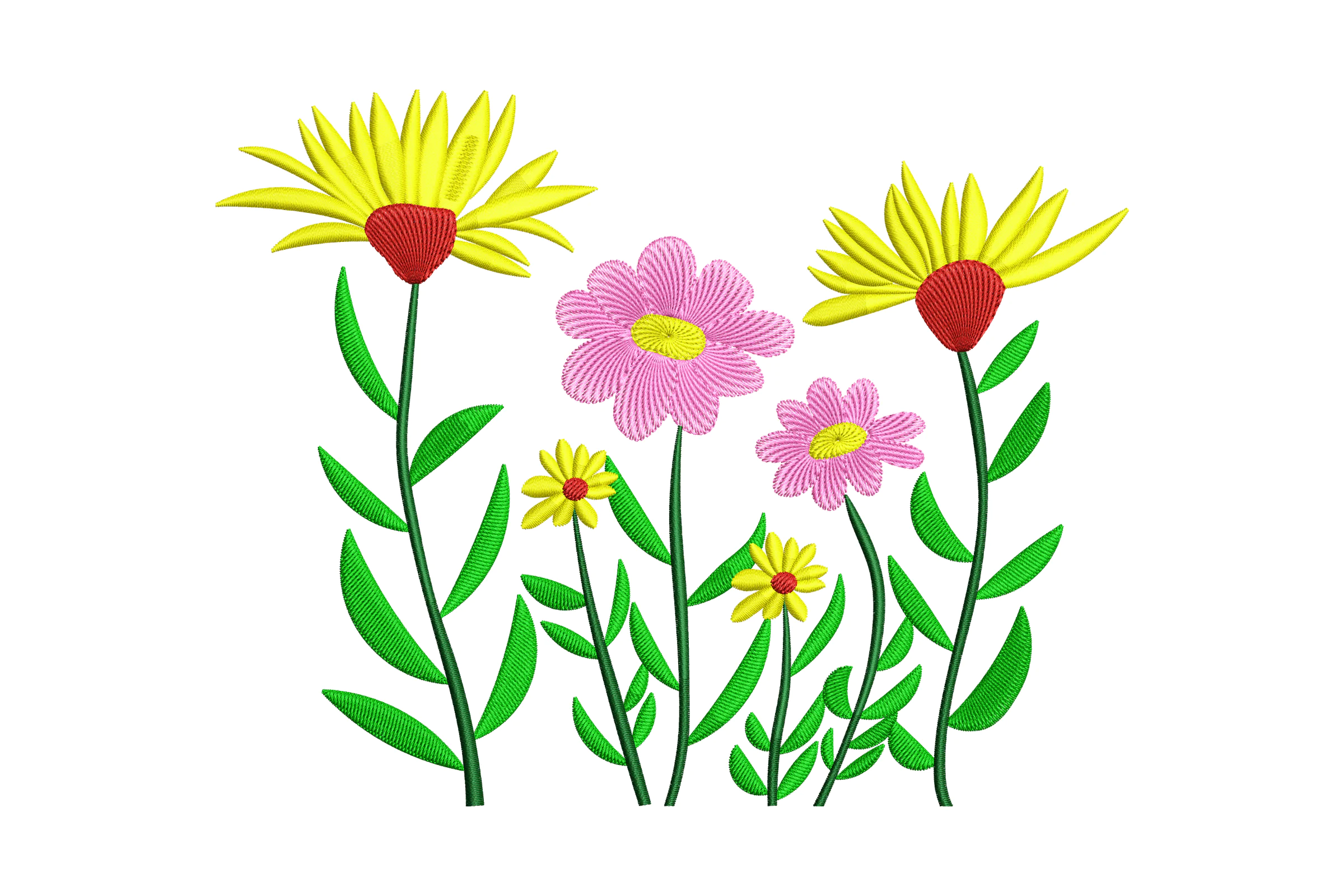 Flowers Digital Embroidery Design