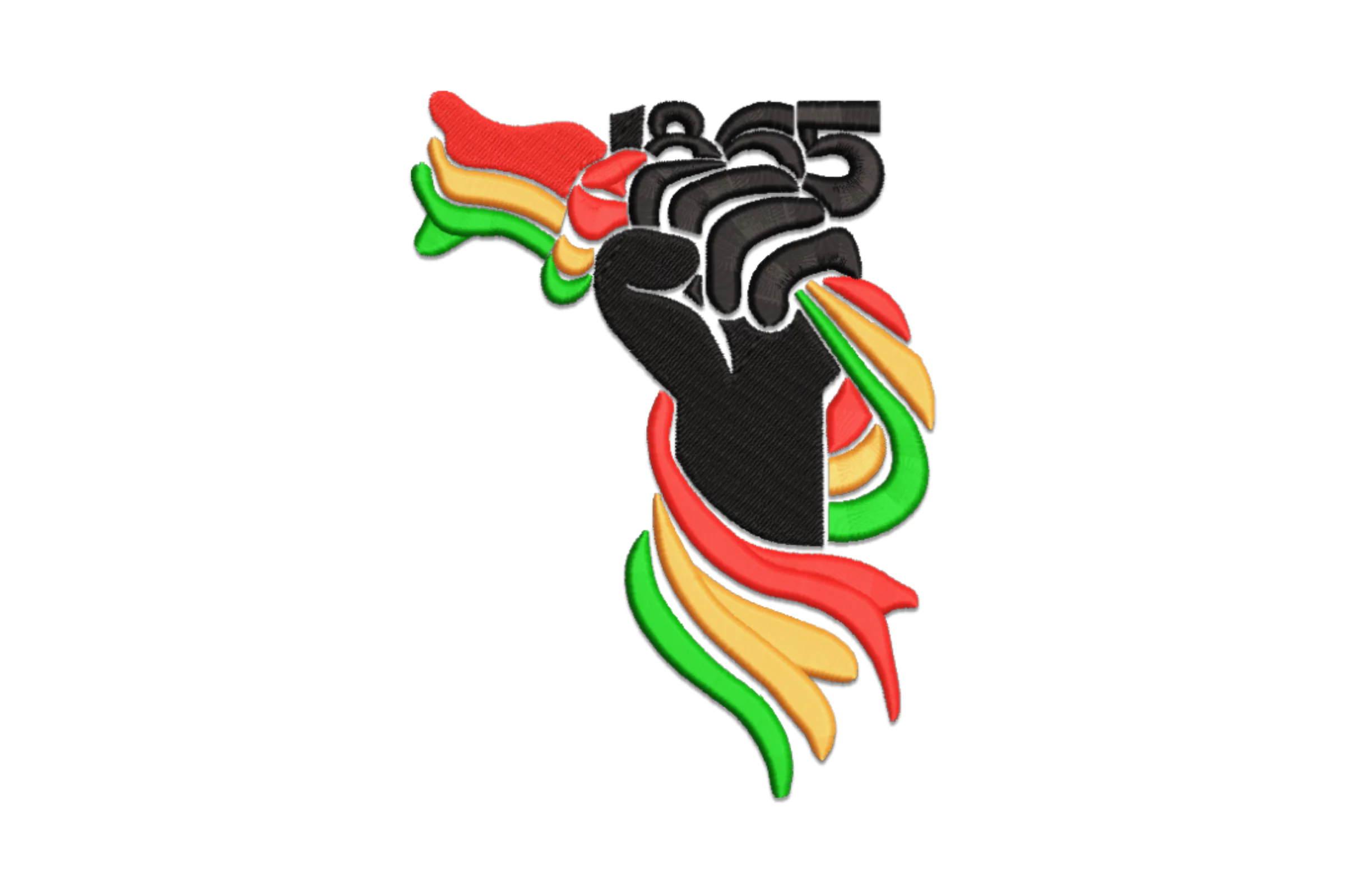 Black History Embroidery Design