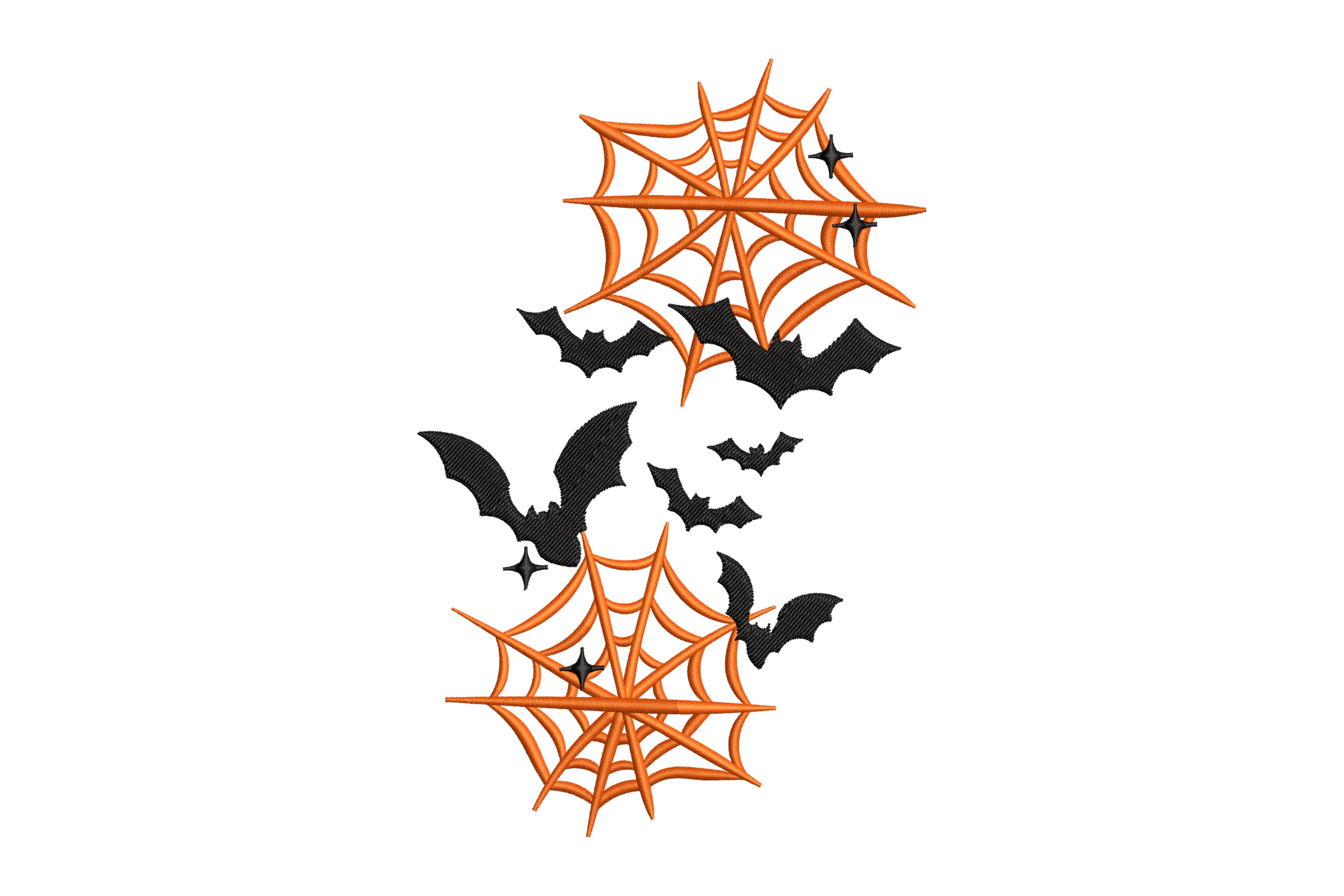 Halloween Spiderweb Embroidery Design