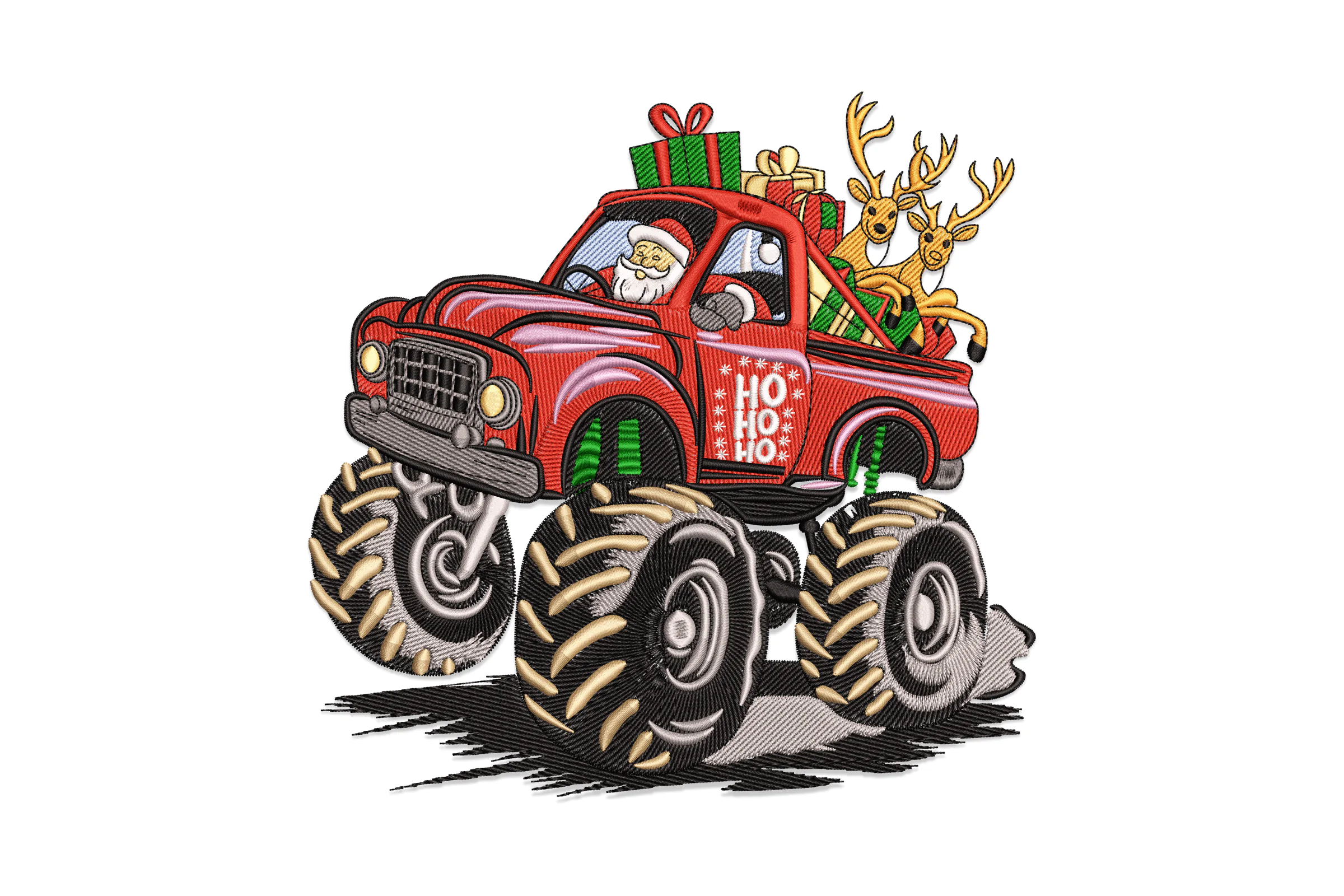 Christmas Monster Truck