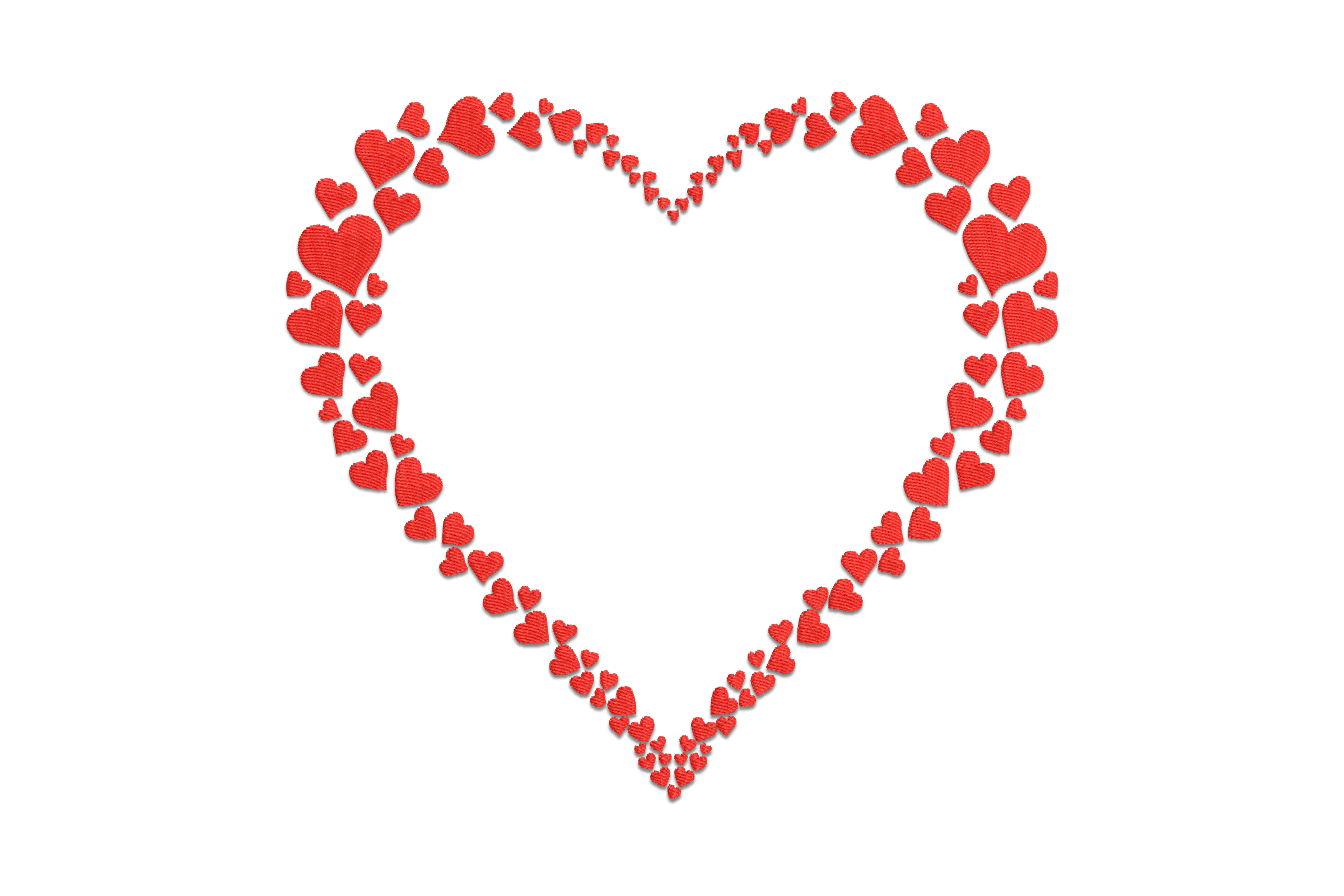 Valentine Love Digital Embroidery Design