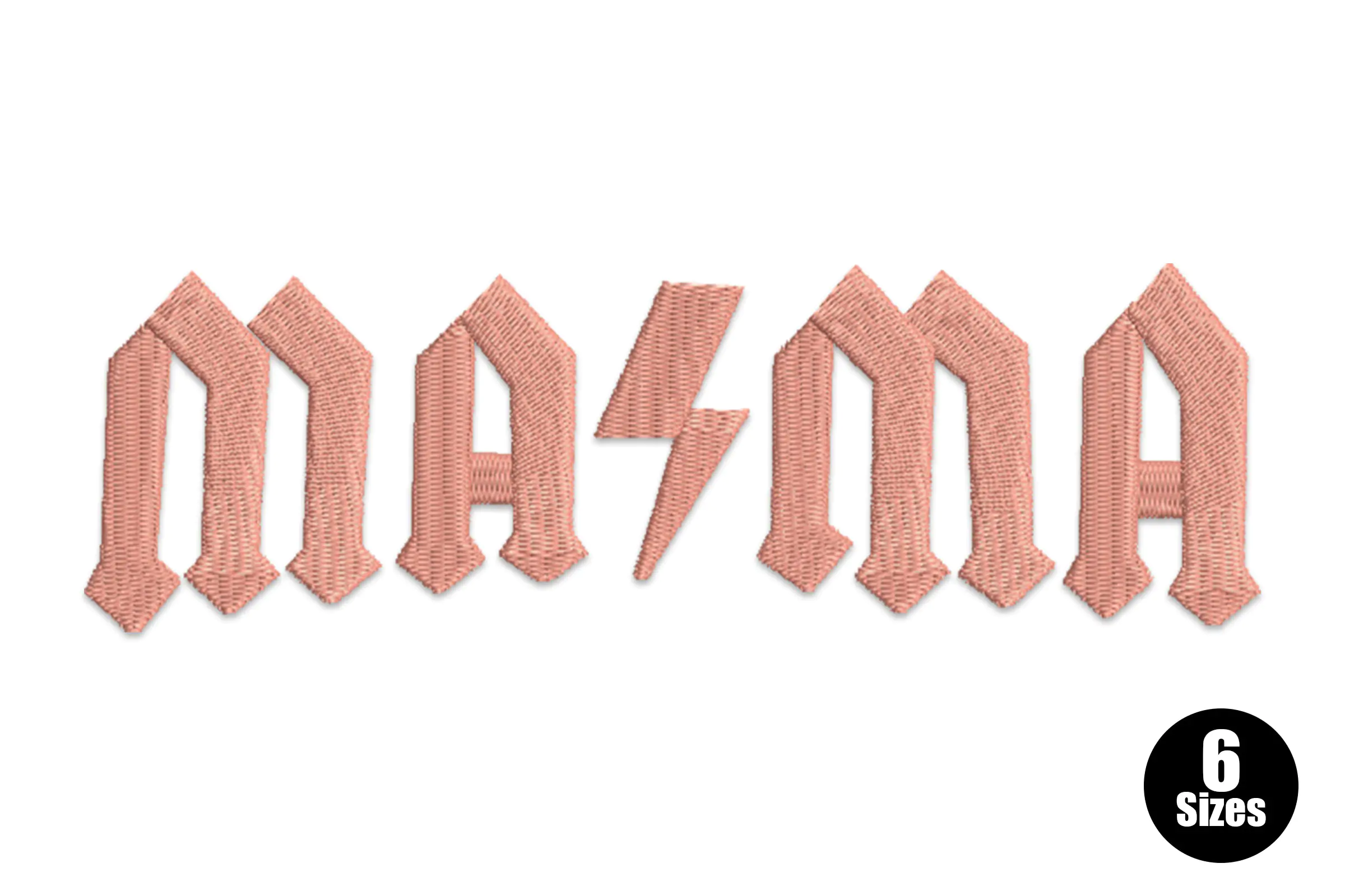 MAMA Applique Embroidery File