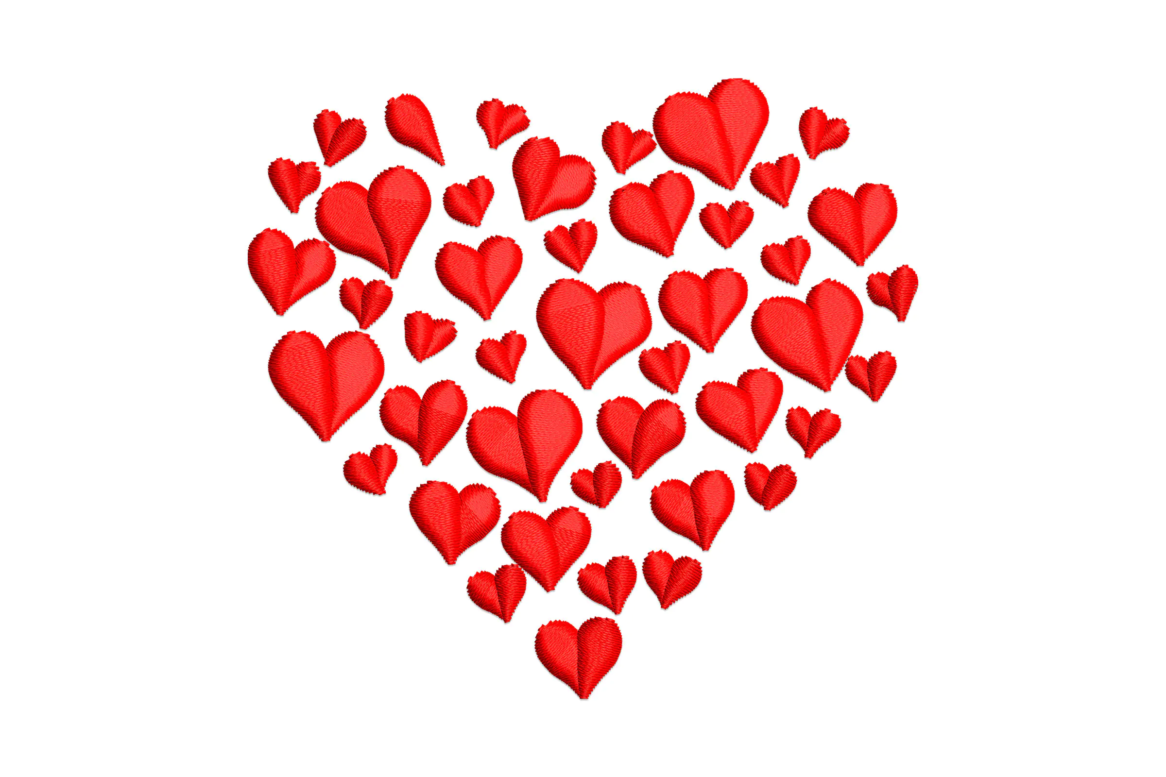 Heart Embroidery File