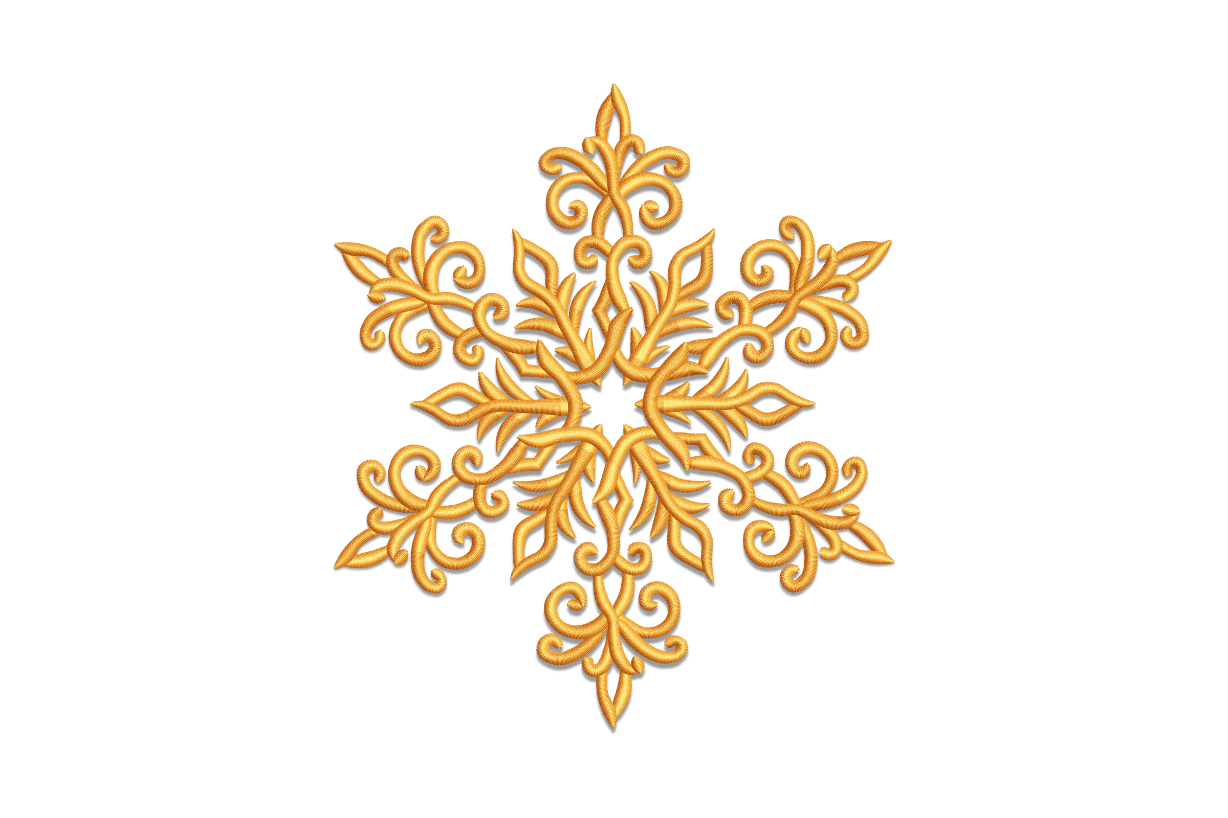Christmas Snowflake Set Machine Embroidery Design Pattern