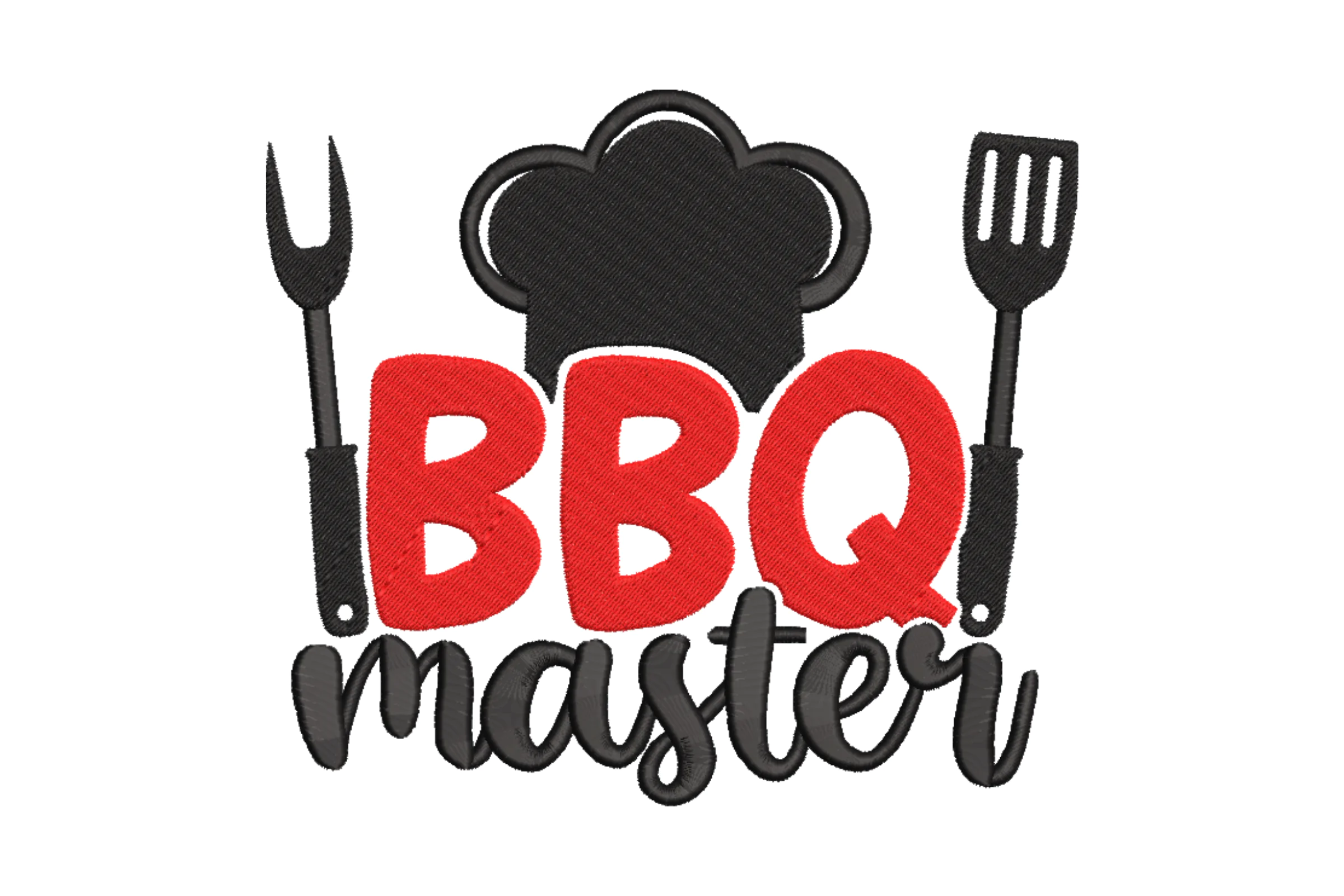 Bbq Master - Machine Embroidery Design