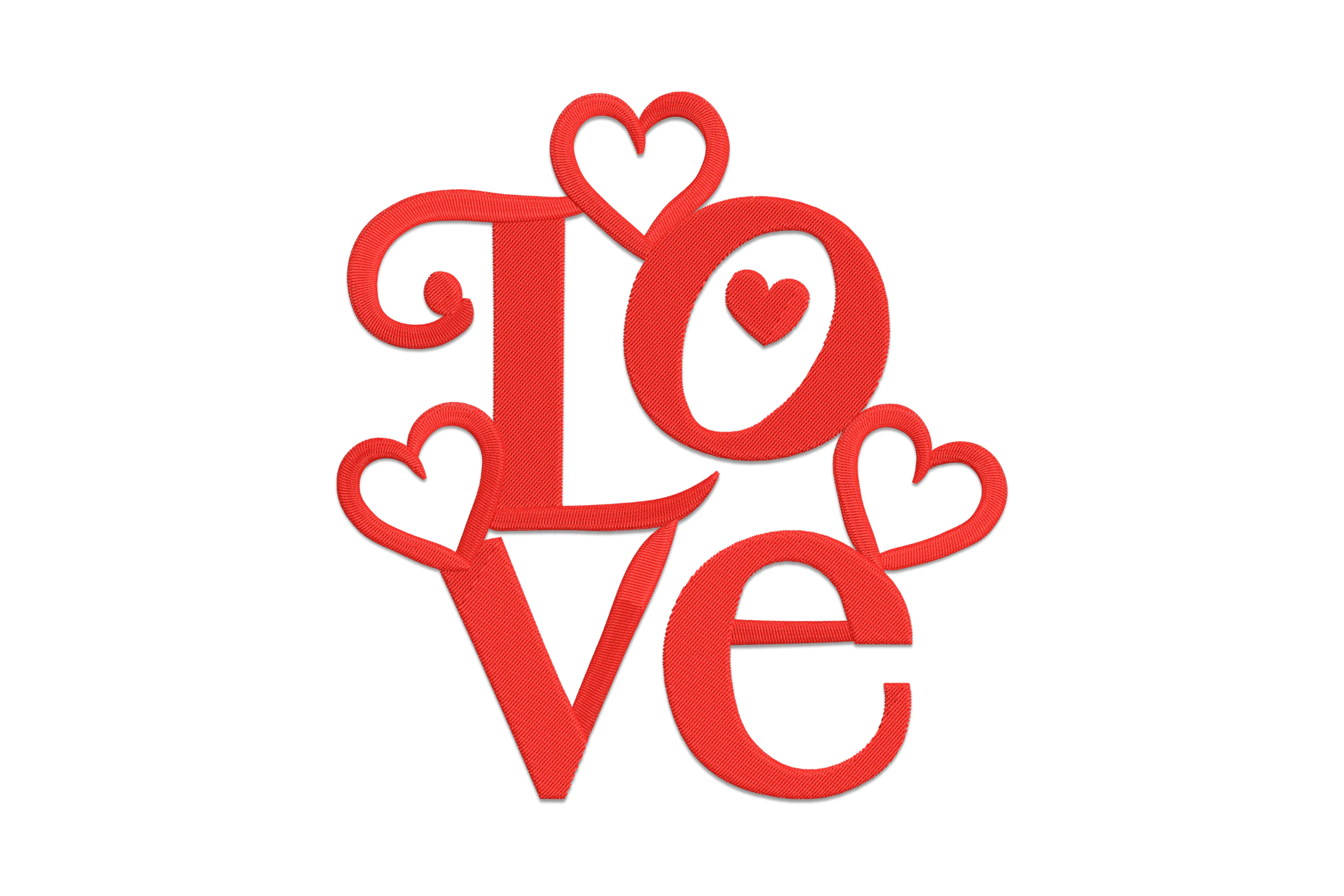 Love Digital Embroidery File