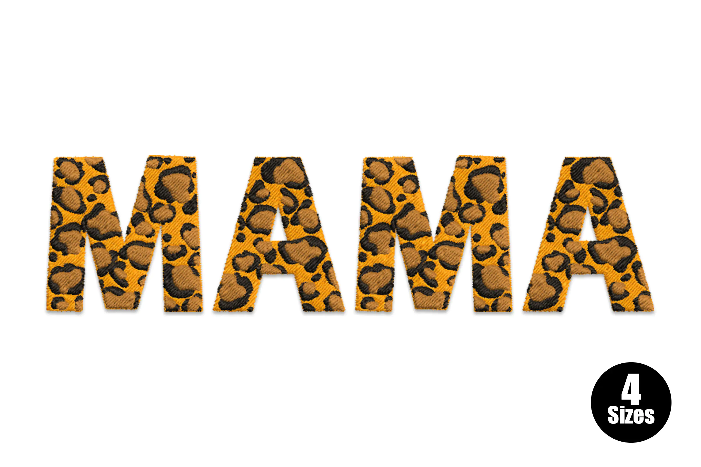 MAMA Applique Embroidery Machine Design