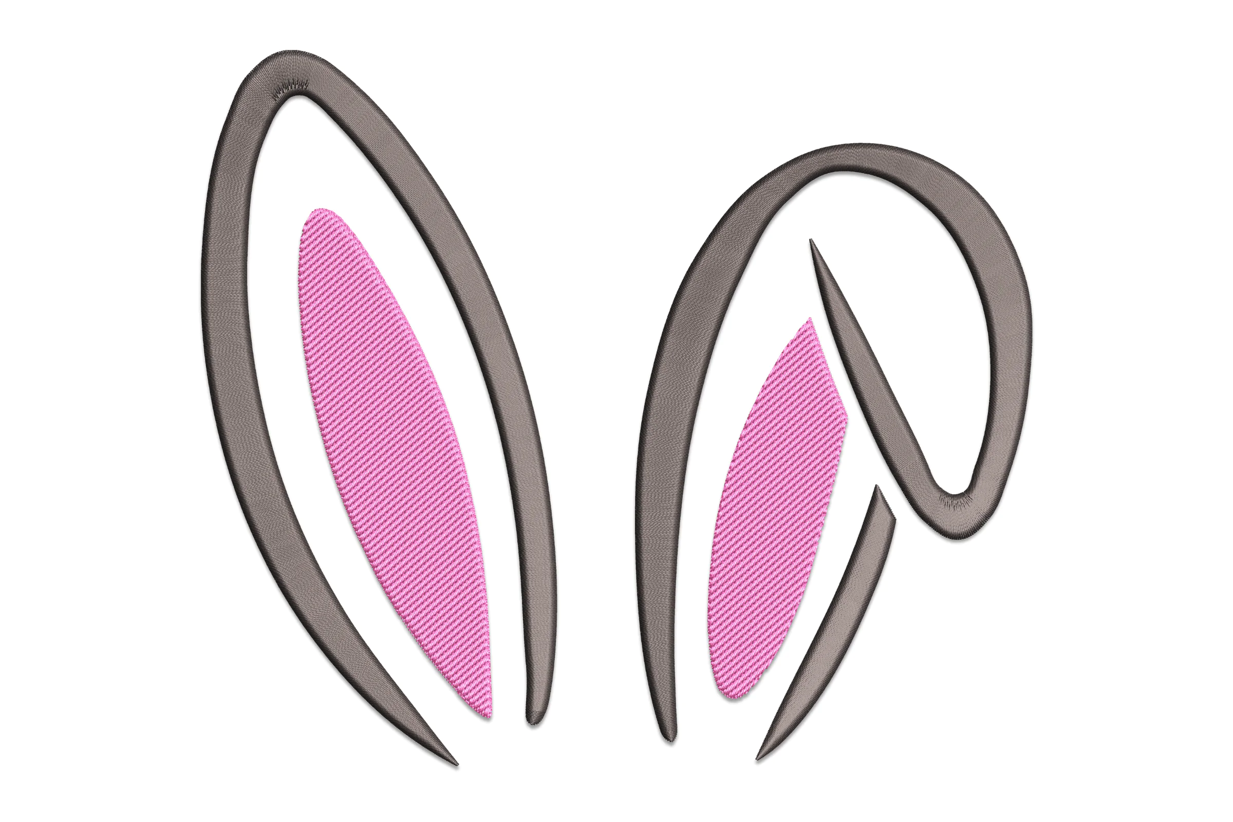 Bunny Ears Embroidery Design File